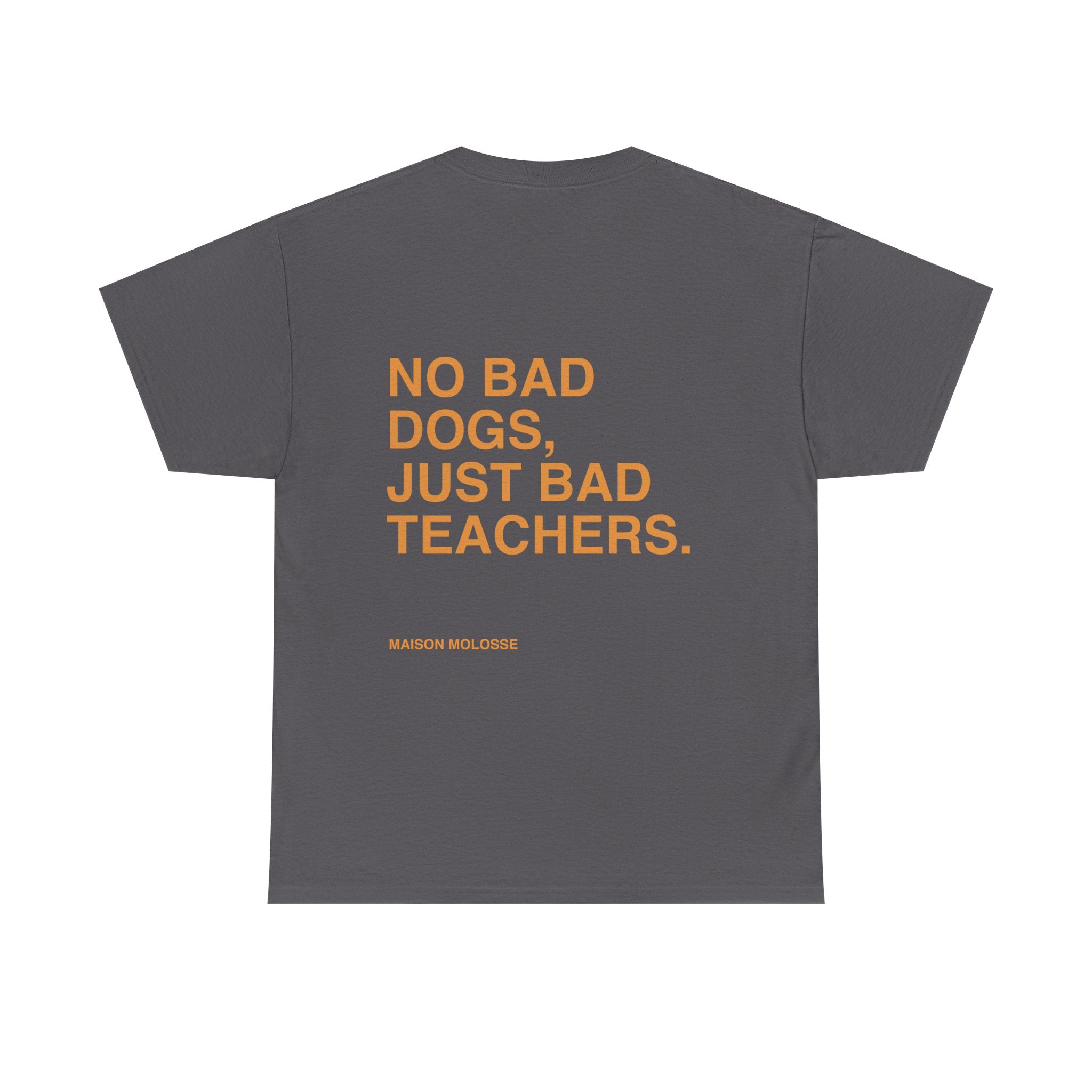 No bad dogs, just bad teachers - Heavy Cotton T-Shirt for Dog Owners