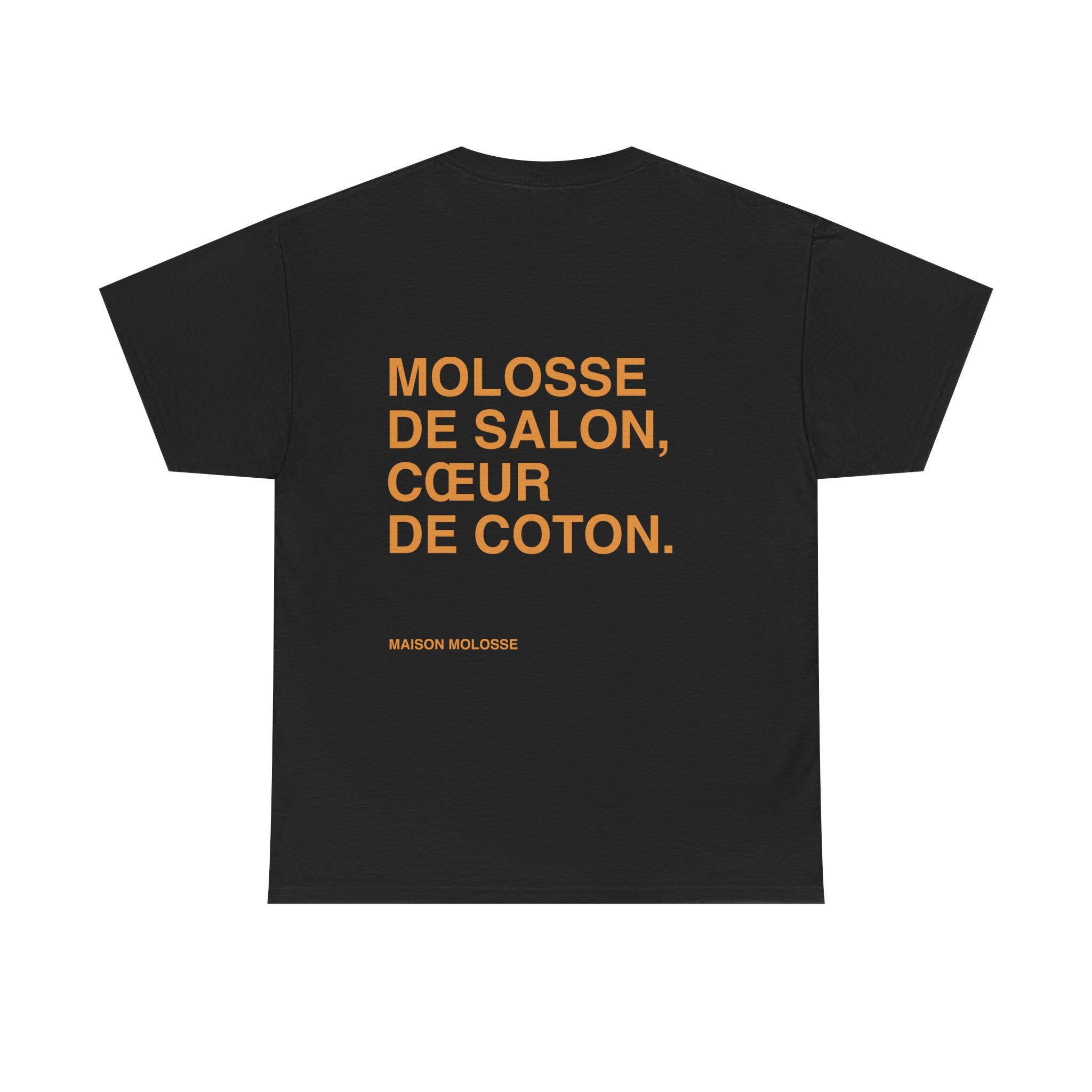 Molosse de salon, coeur de coton - Heavy Cotton T-Shirt for Dog Owners