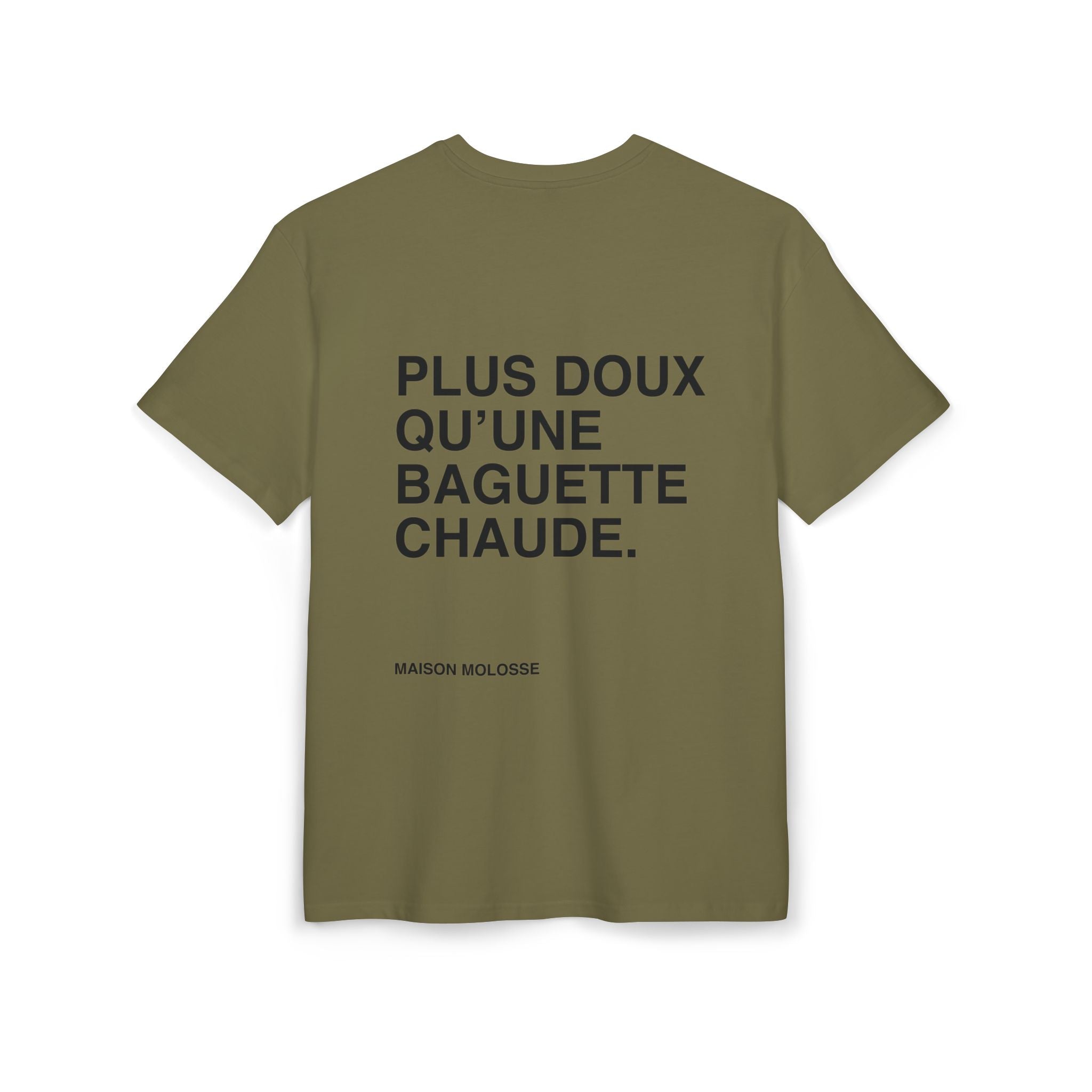 Plus doux qu'une baguette chaude – Oversized Tee for Bold Dog Lovers