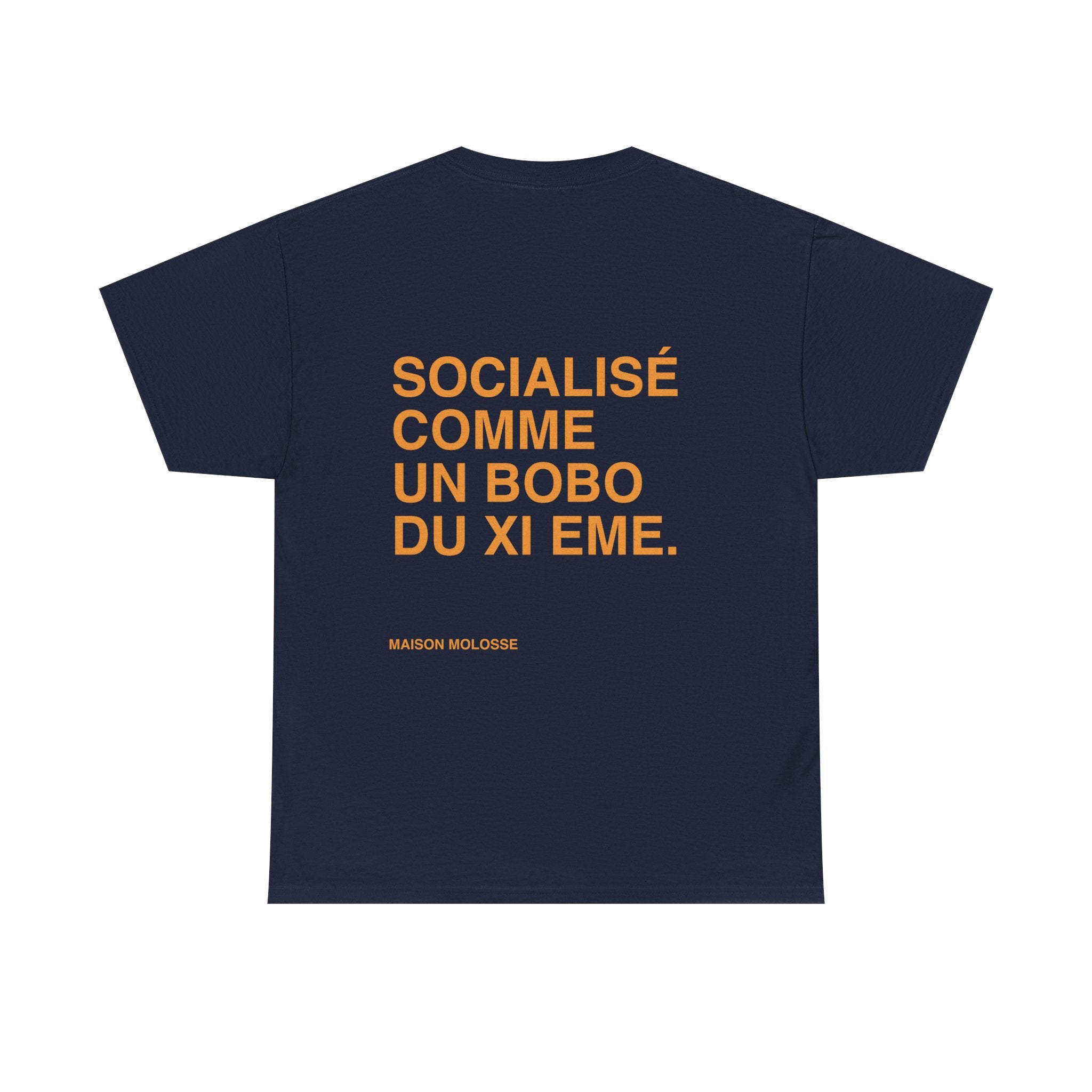 Socialisé comme un bobo du XIeme - Heavy Cotton T-Shirt for Dog Owners