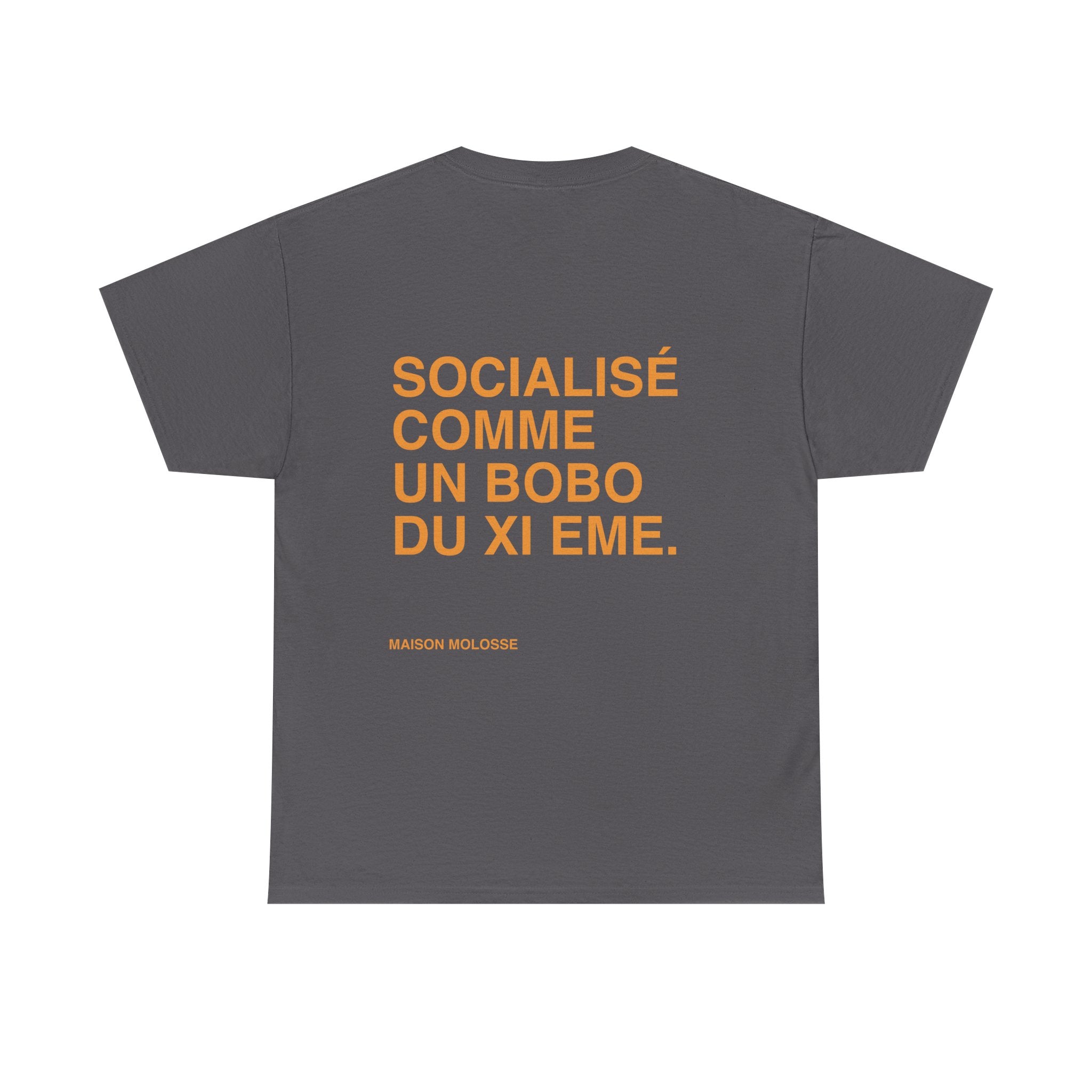 Socialisé comme un bobo du XIeme - Heavy Cotton T-Shirt for Dog Owners