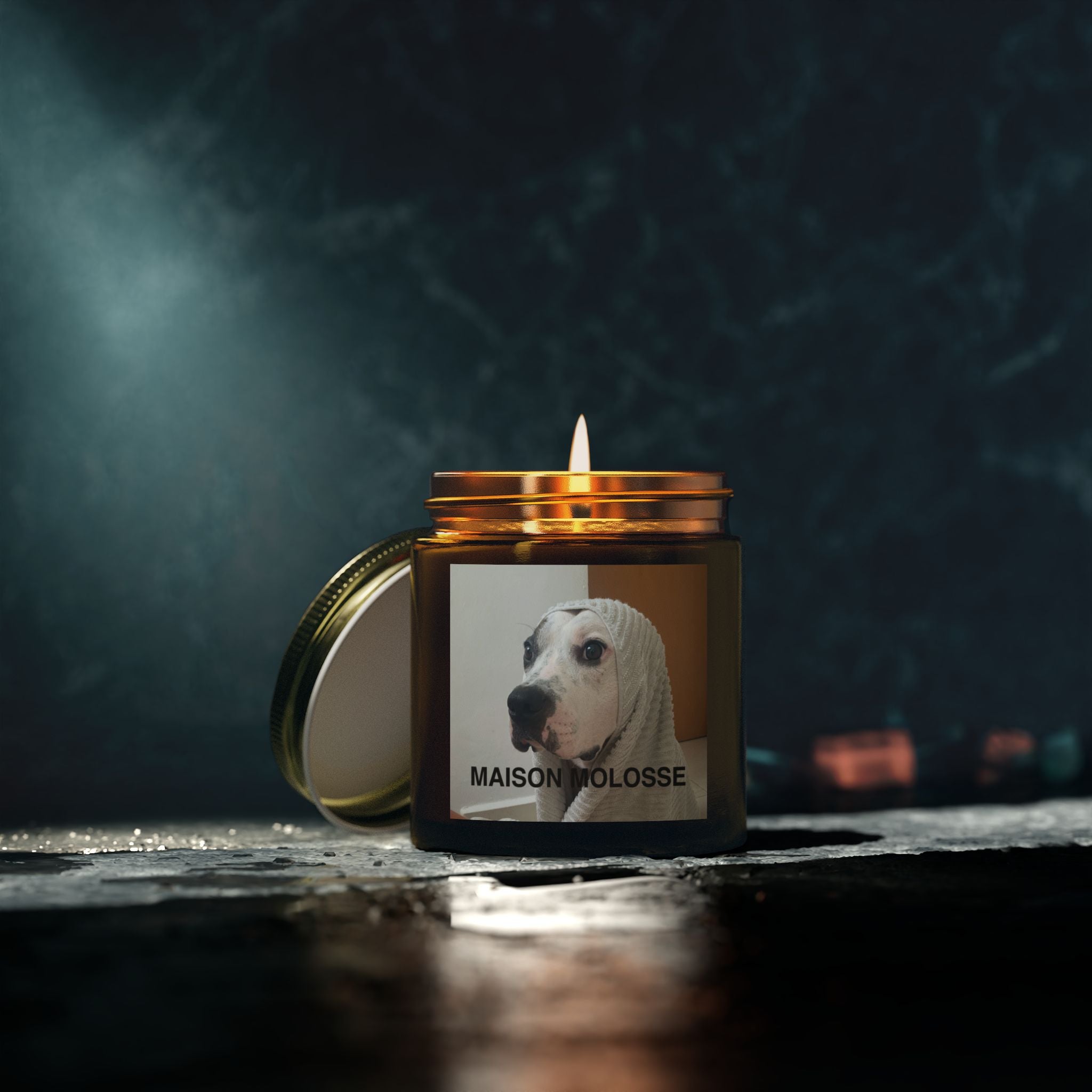 Bougie personnalisable pour les dog lovers