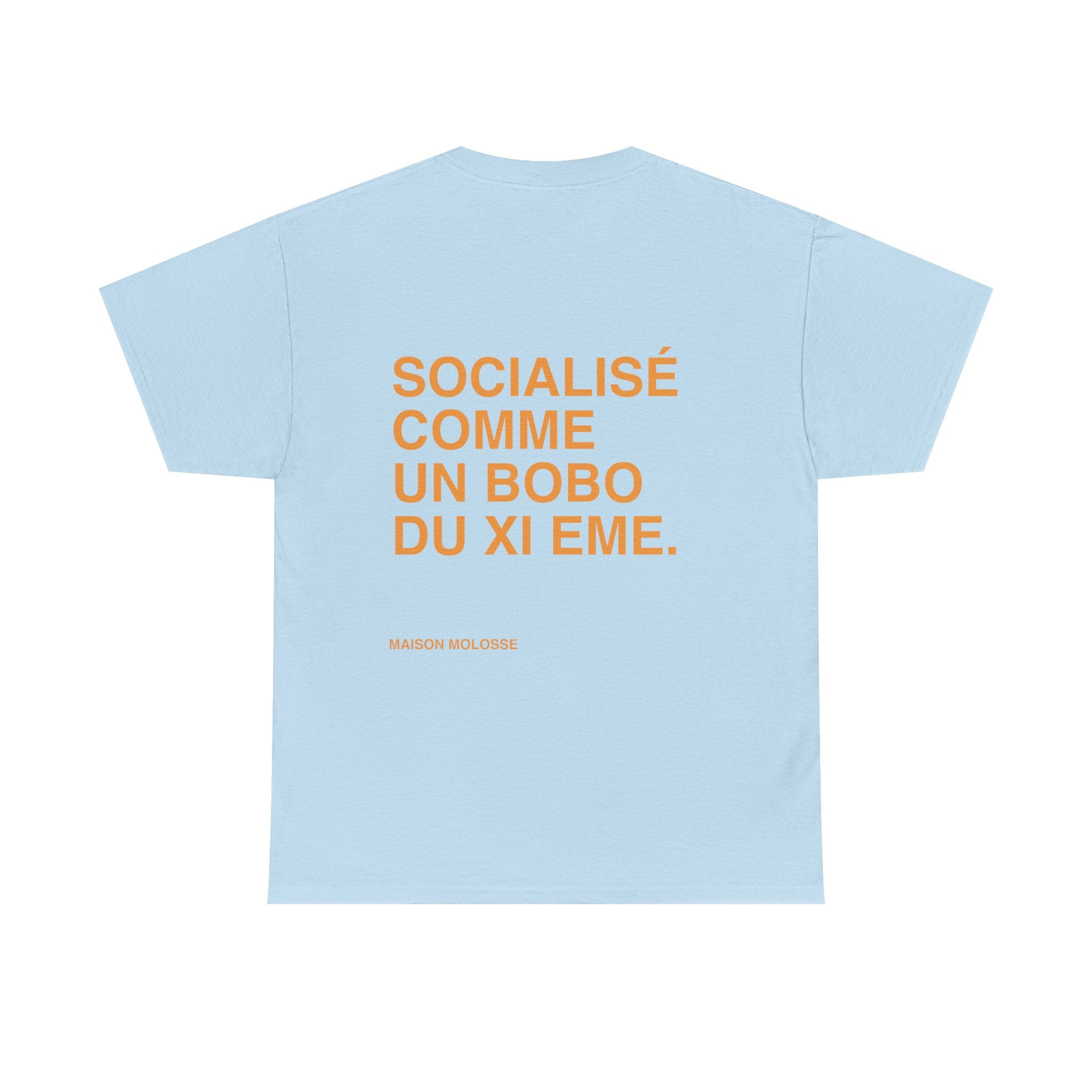 Socialisé comme un bobo du XIeme - Heavy Cotton T-Shirt for Dog Owners