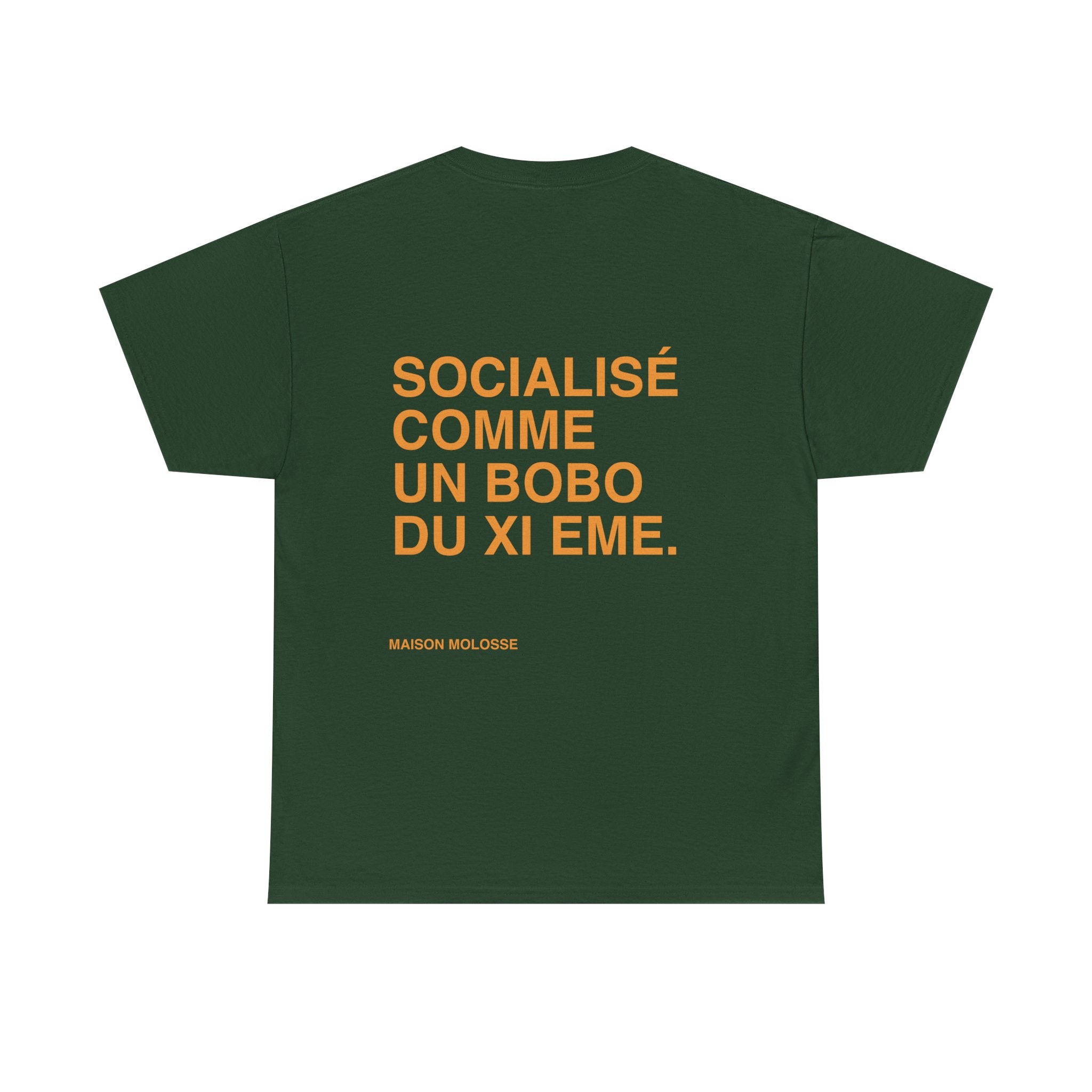 Socialisé comme un bobo du XIeme - Heavy Cotton T-Shirt for Dog Owners