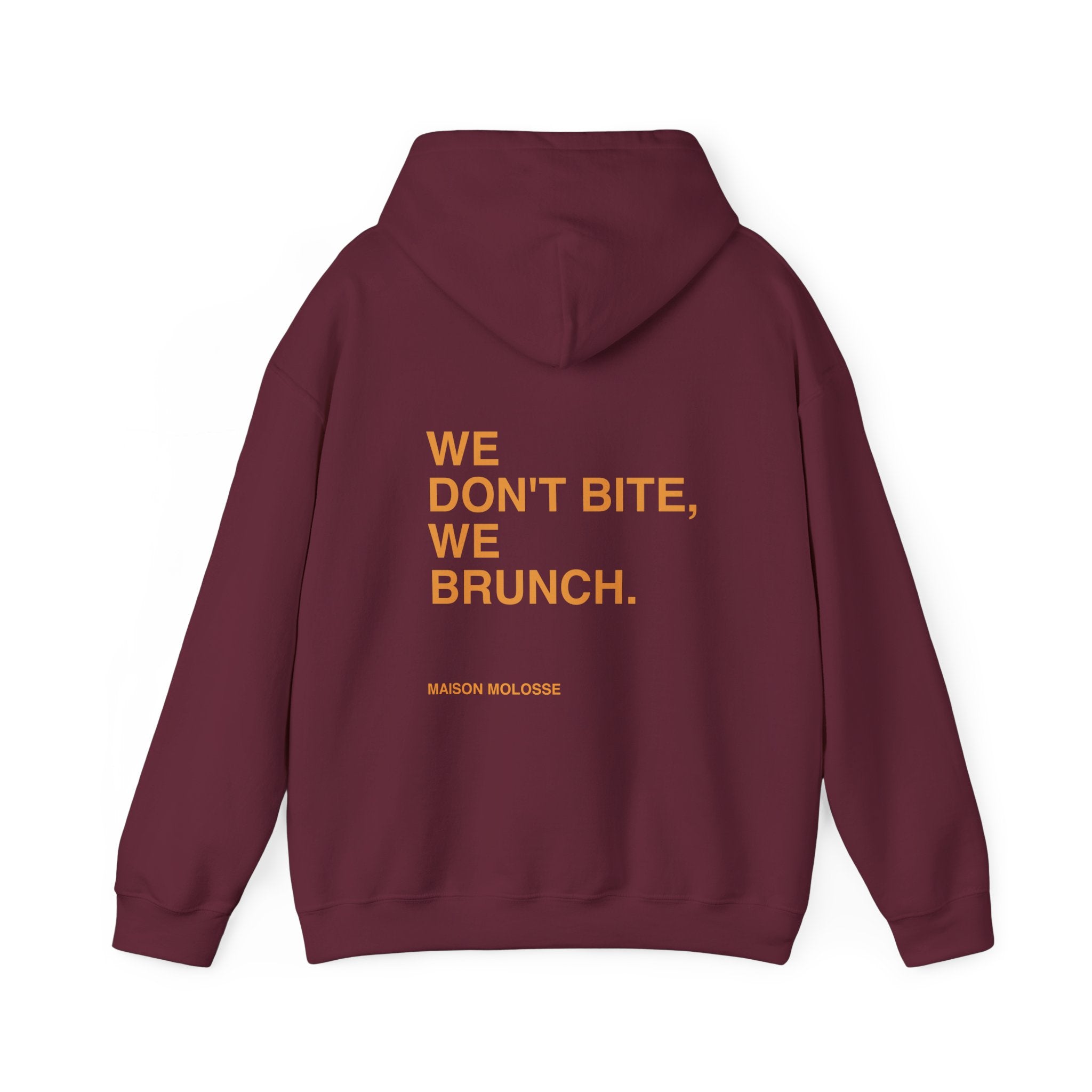 Stylish Hoodie for doglovers - we don't bite, we brunch