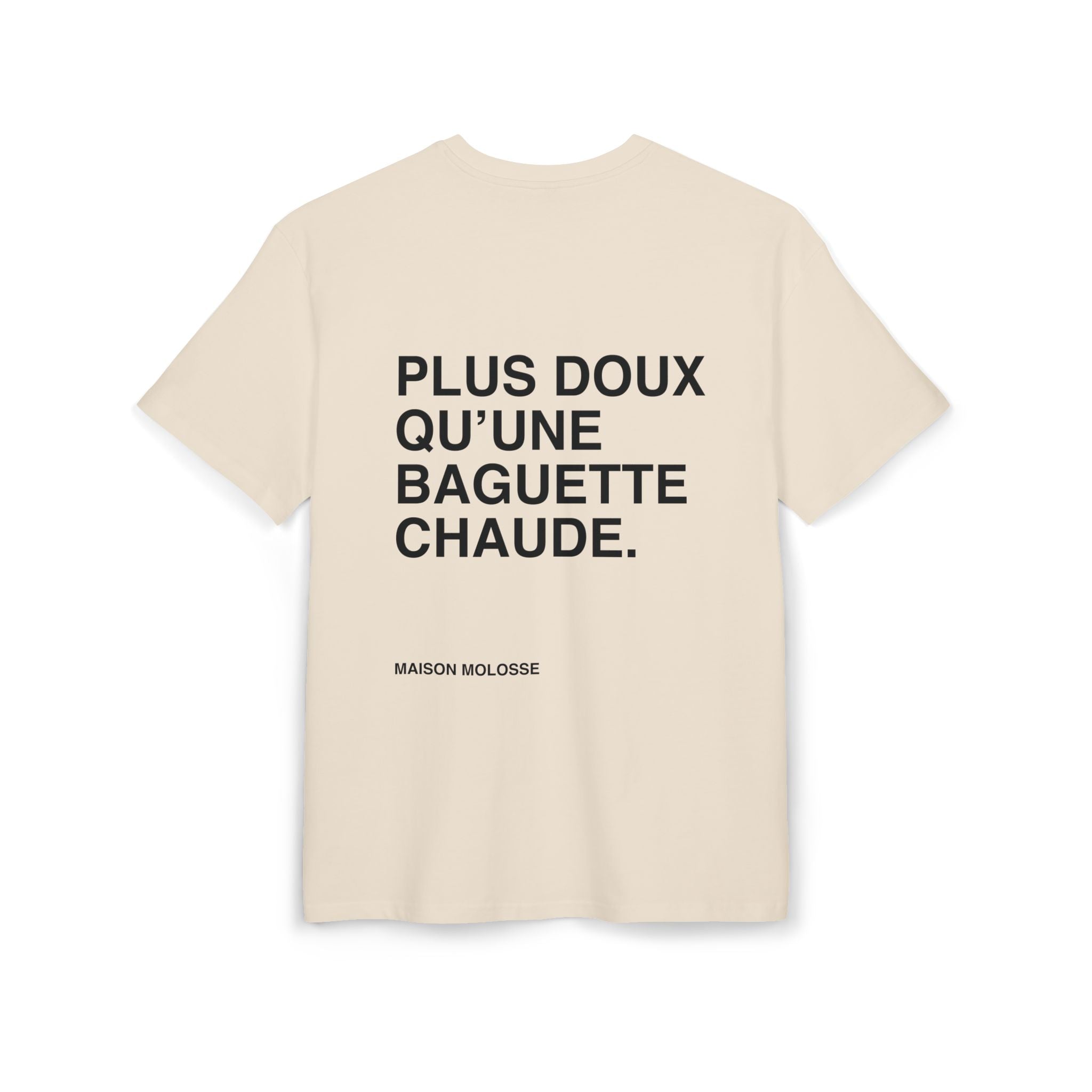 Plus doux qu'une baguette chaude – Oversized Tee for Bold Dog Lovers