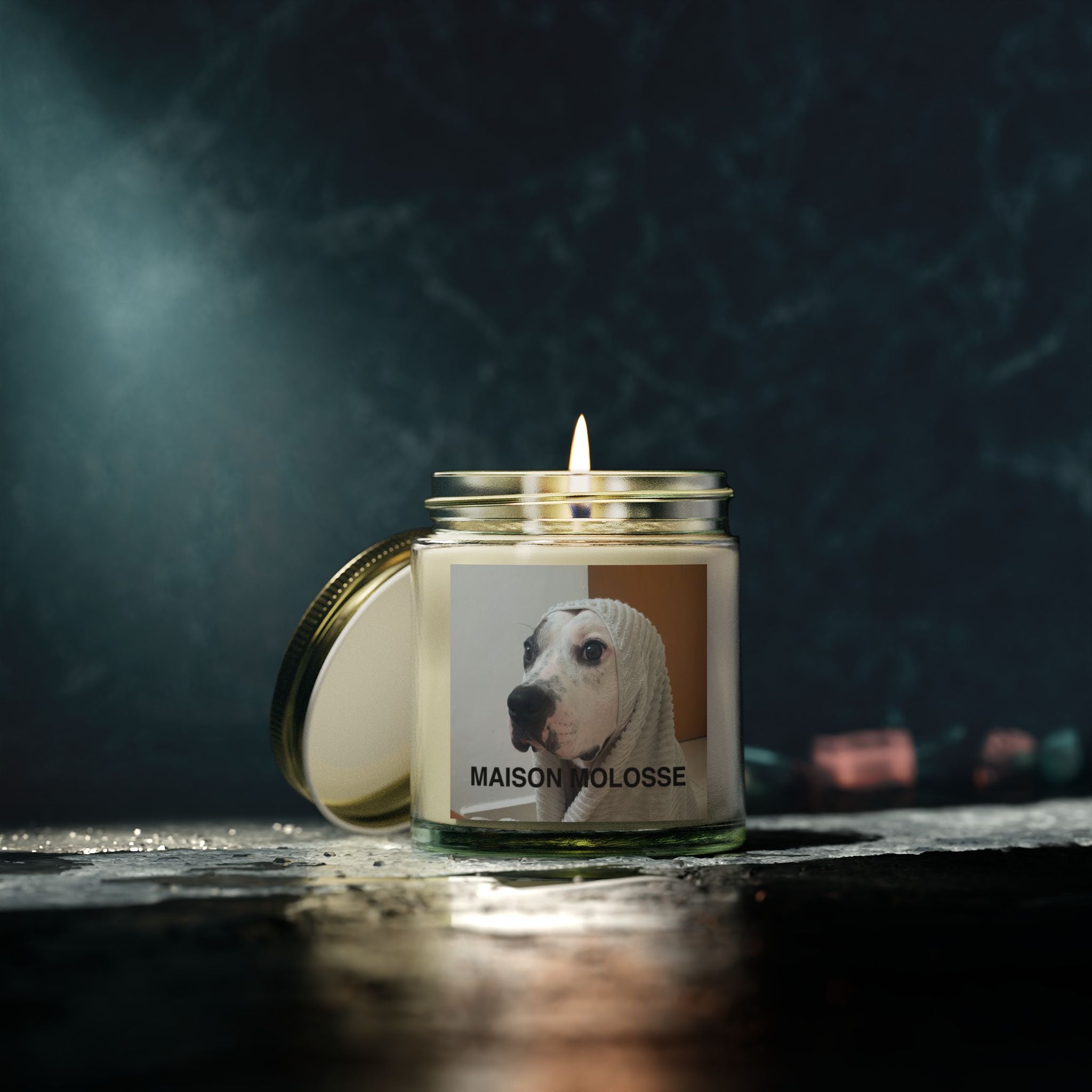 Bougie personnalisable pour les dog lovers