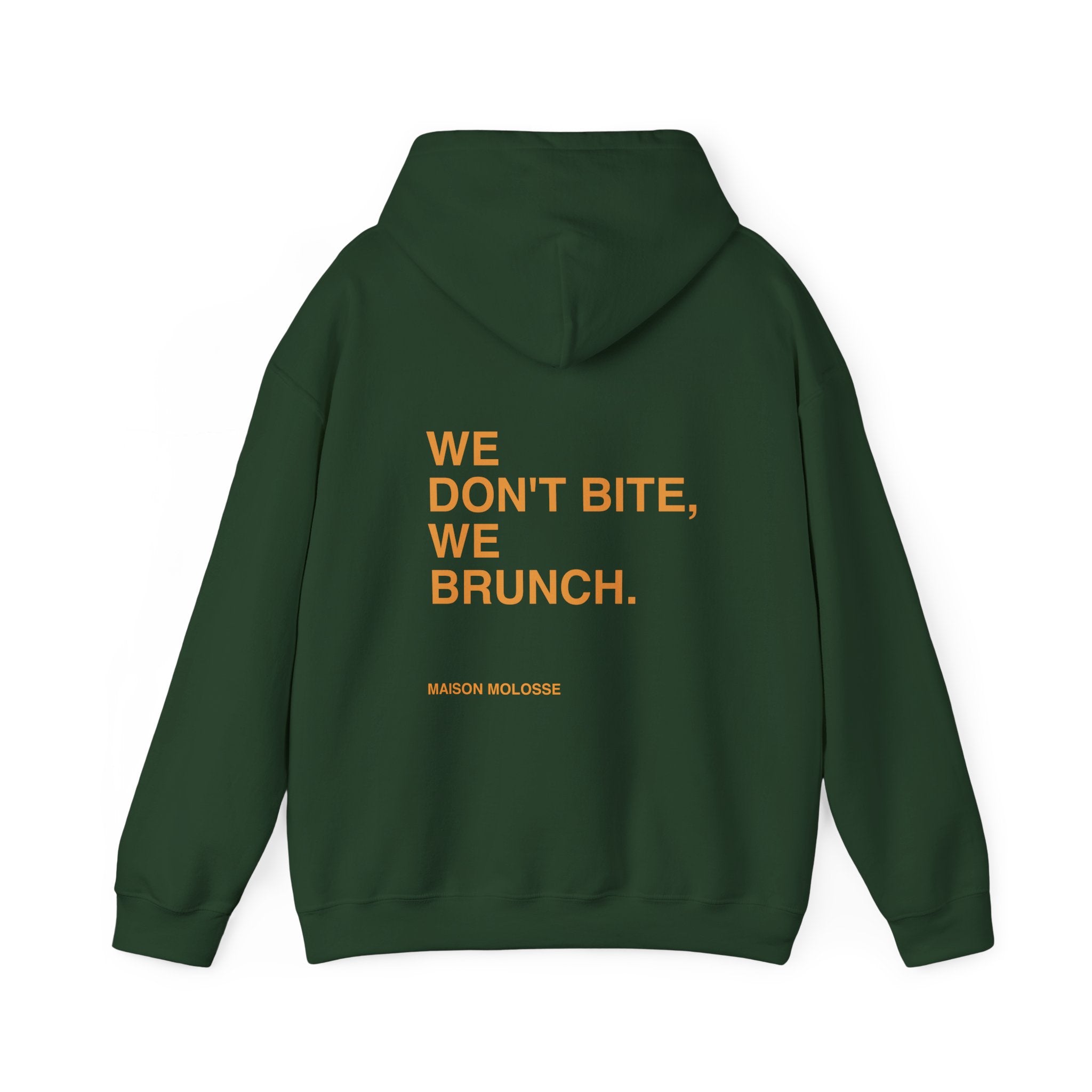 Stylish Hoodie for doglovers - we don't bite, we brunch