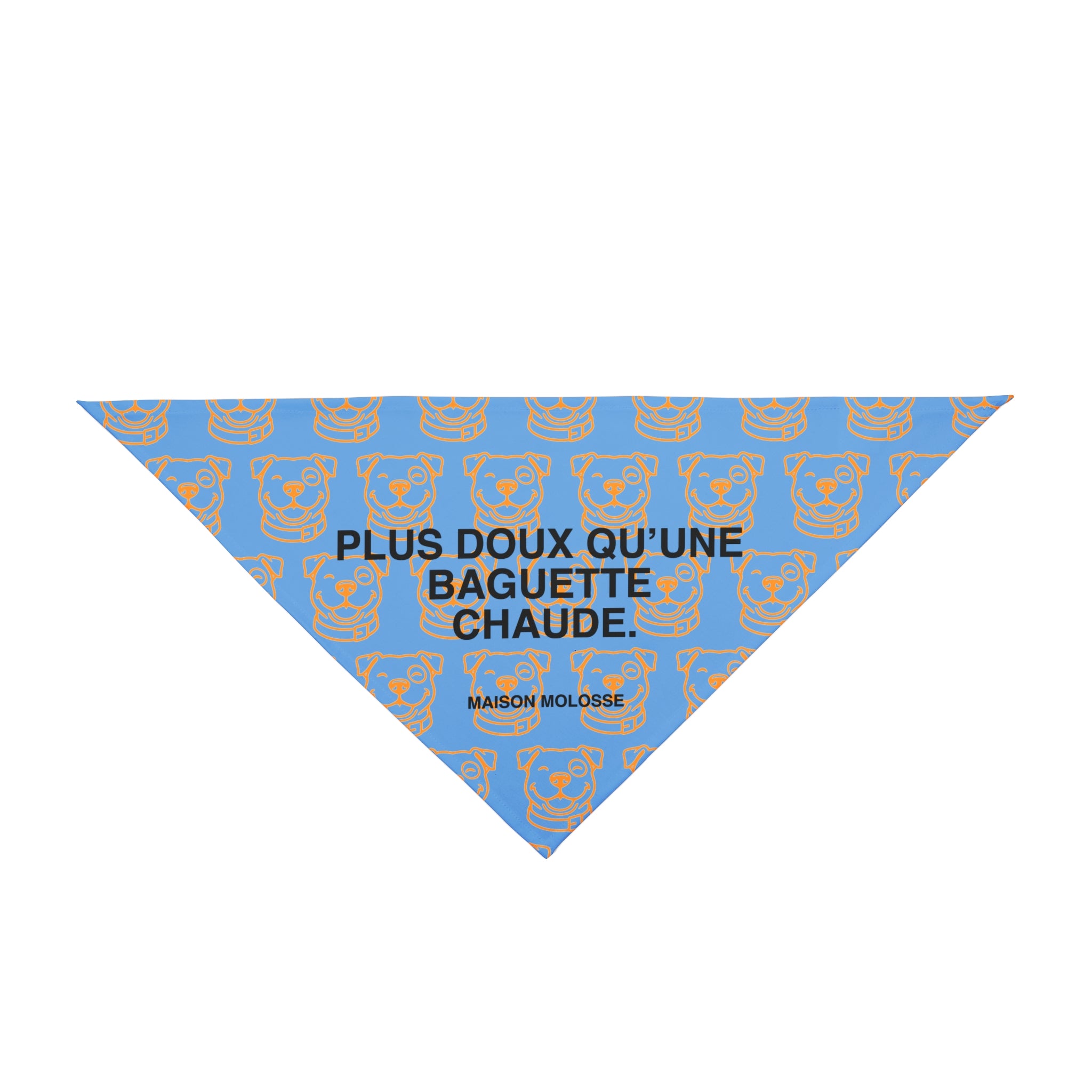 Bandana pour chien - Plus doux qu’une baguette chaude