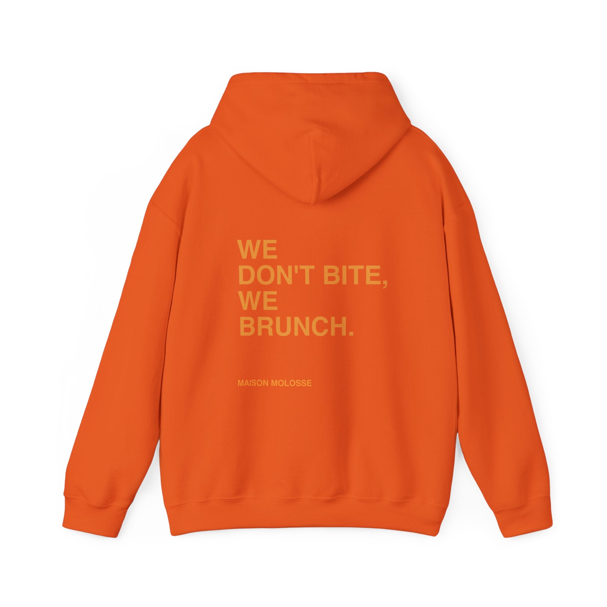 Stylish Hoodie for doglovers - we don't bite, we brunch