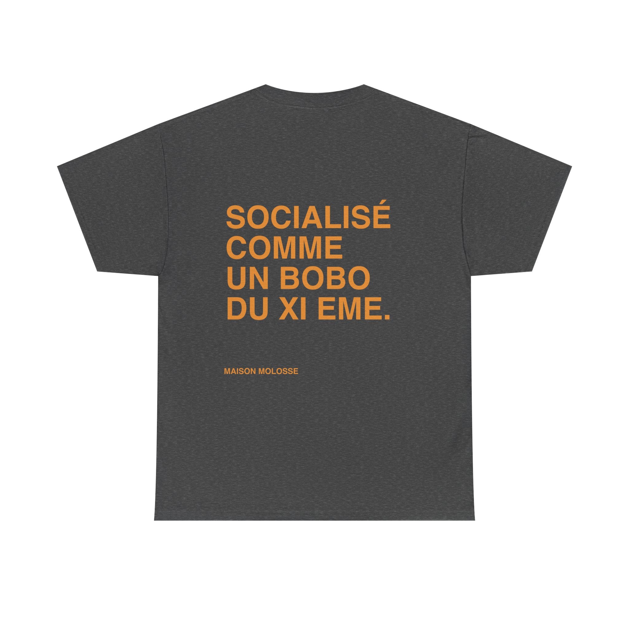 Socialisé comme un bobo du XIeme - Heavy Cotton T-Shirt for Dog Owners
