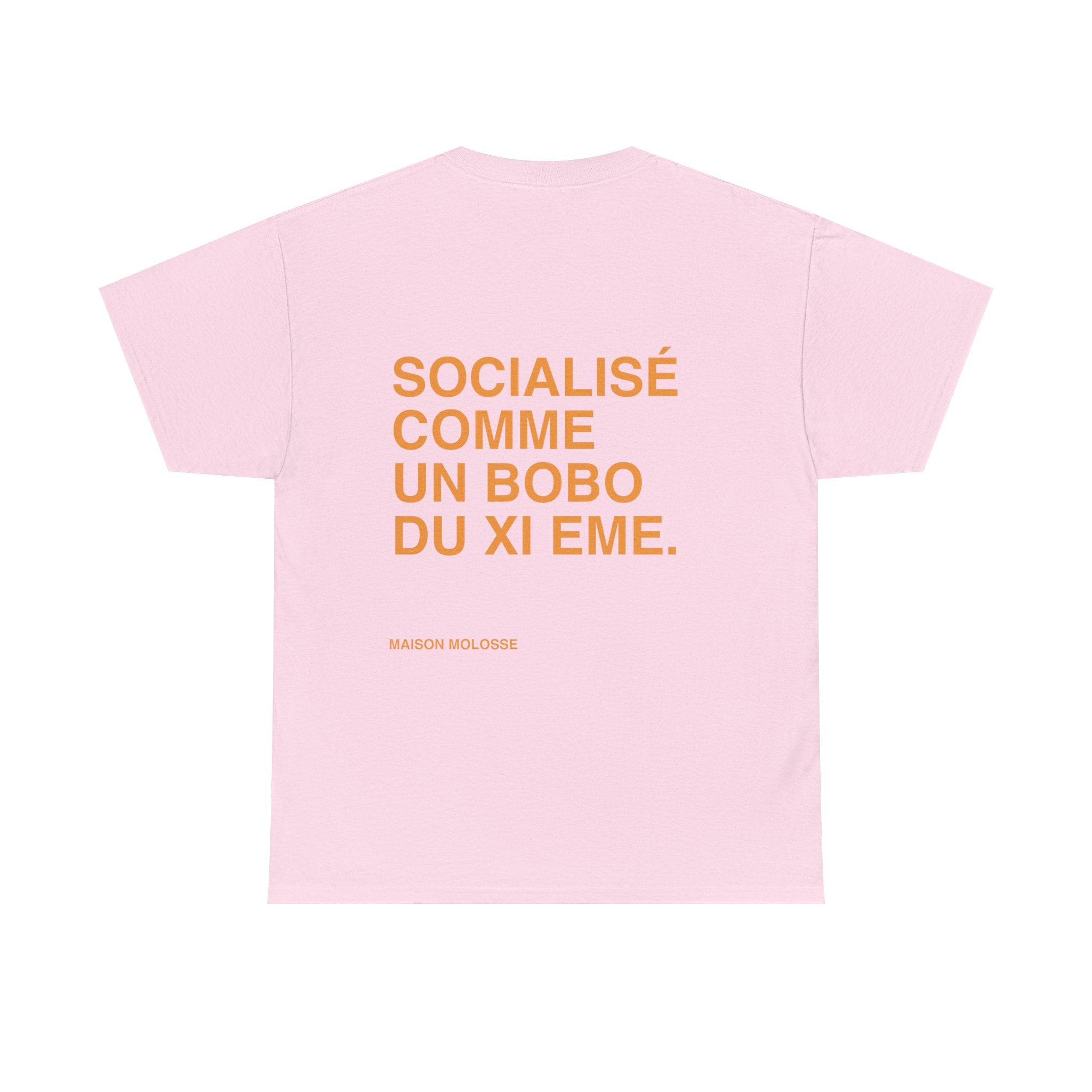 Socialisé comme un bobo du XIeme - Heavy Cotton T-Shirt for Dog Owners