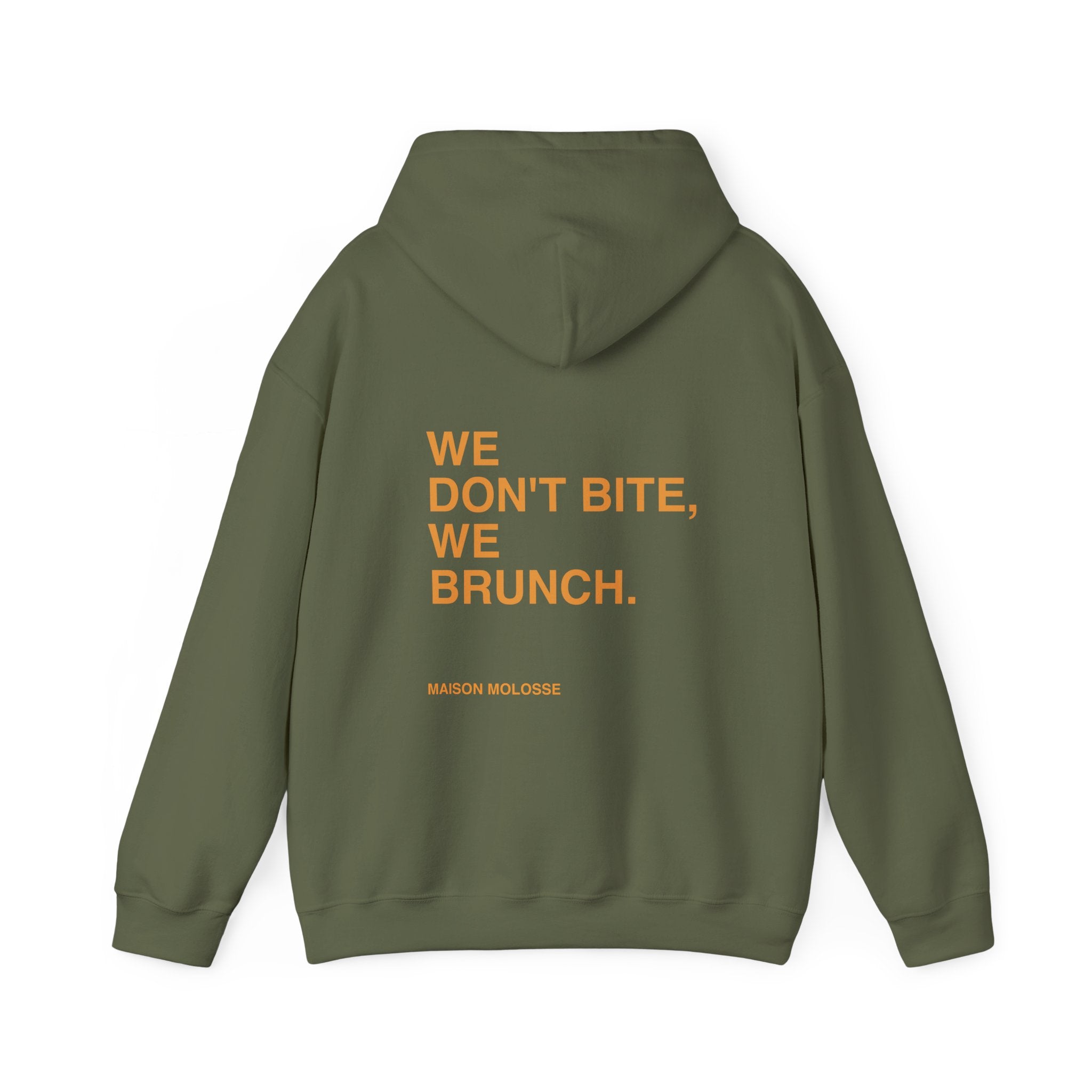 Stylish Hoodie for doglovers - we don't bite, we brunch