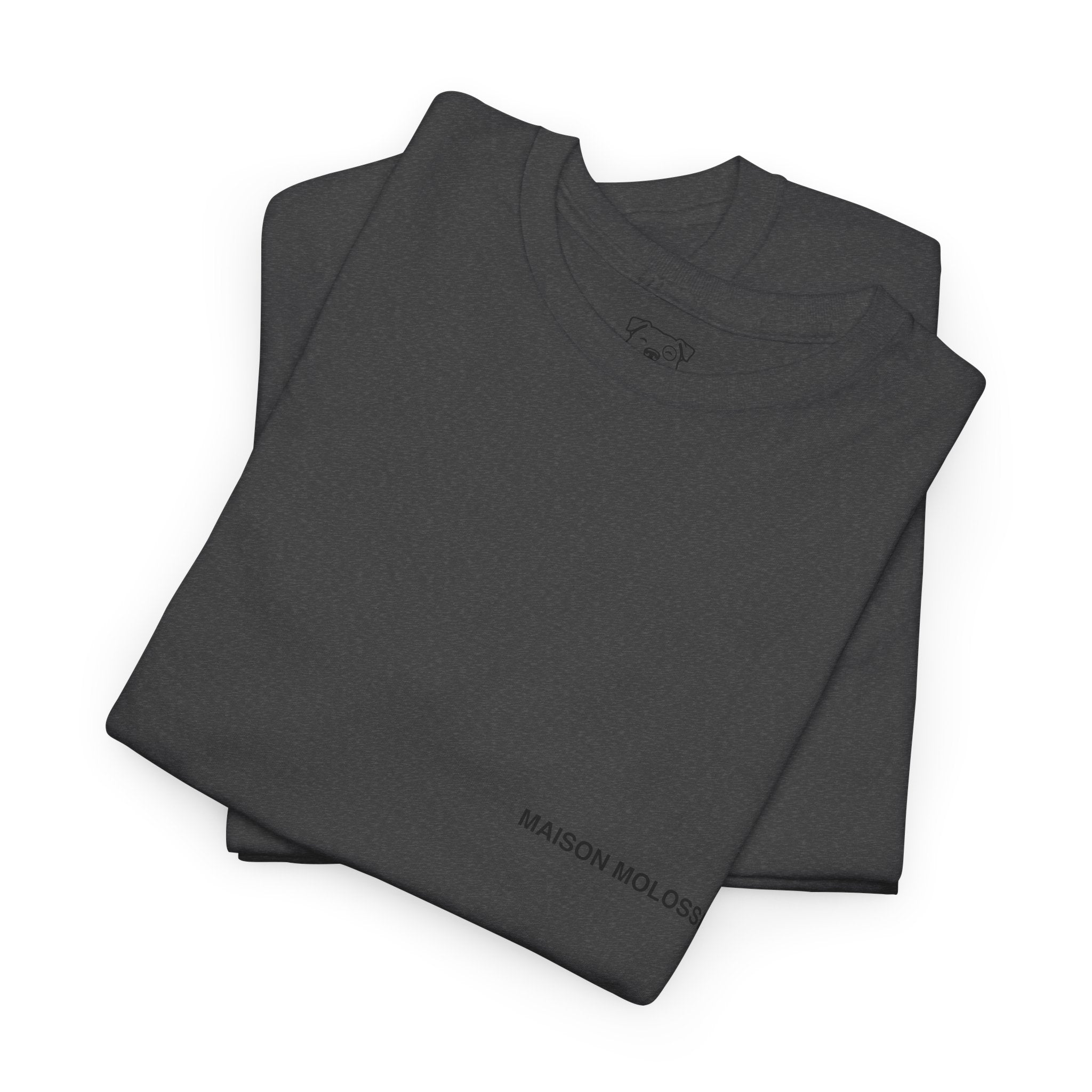 Musclé mais bien élevé - Heavy Cotton T-Shirt for Dog Owners