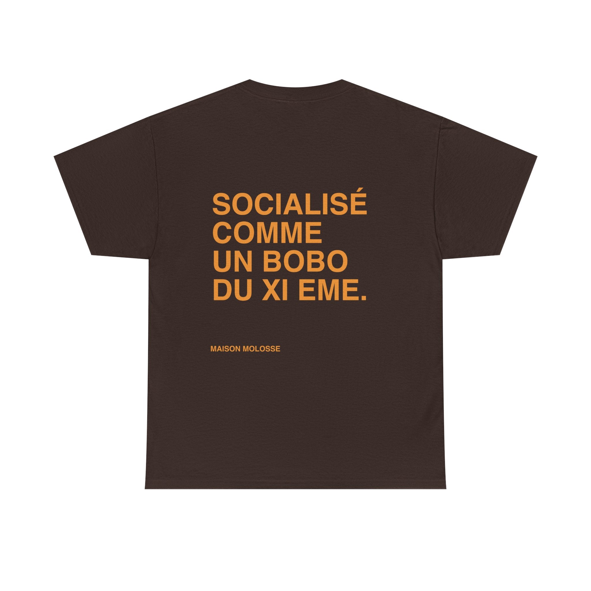Socialisé comme un bobo du XIeme - Heavy Cotton T-Shirt for Dog Owners