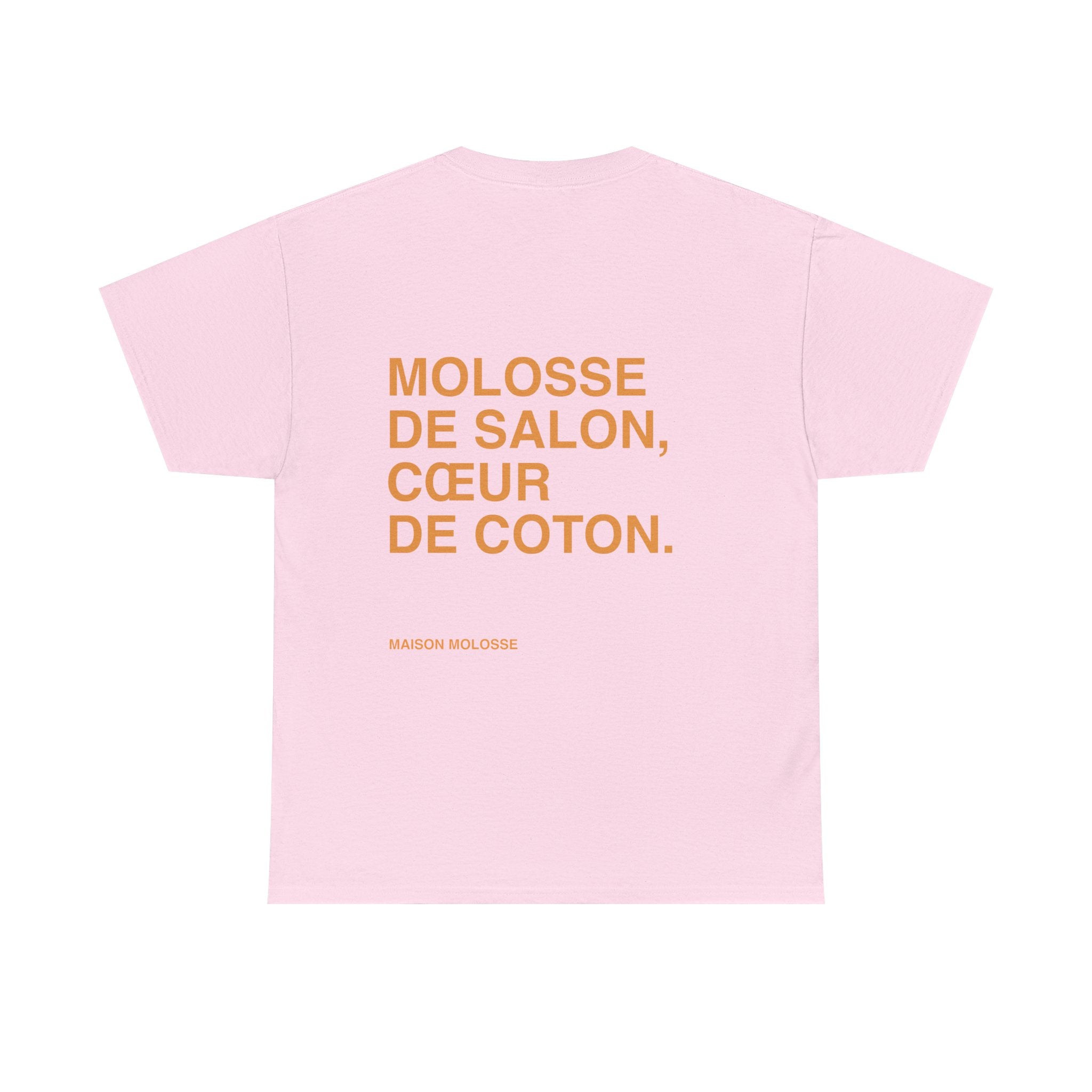 Molosse de salon, coeur de coton - Heavy Cotton T-Shirt for Dog Owners