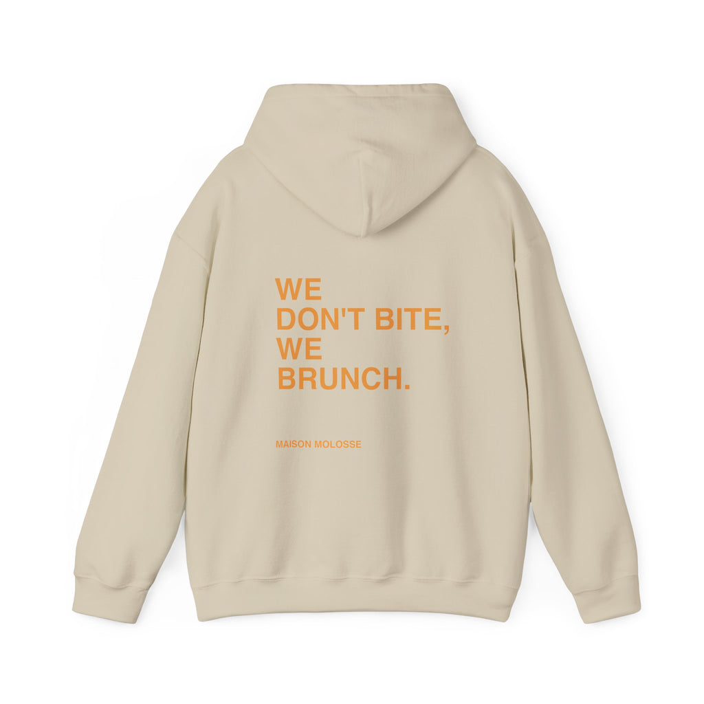 Stylish Hoodie for doglovers - we don't bite, we brunch