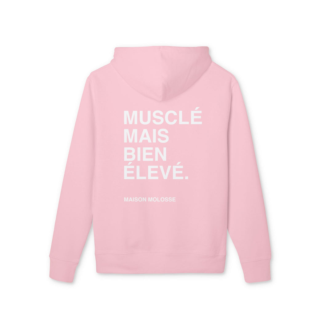 Hoodie en Coton Épais Bio – Musclé mais bien élevé