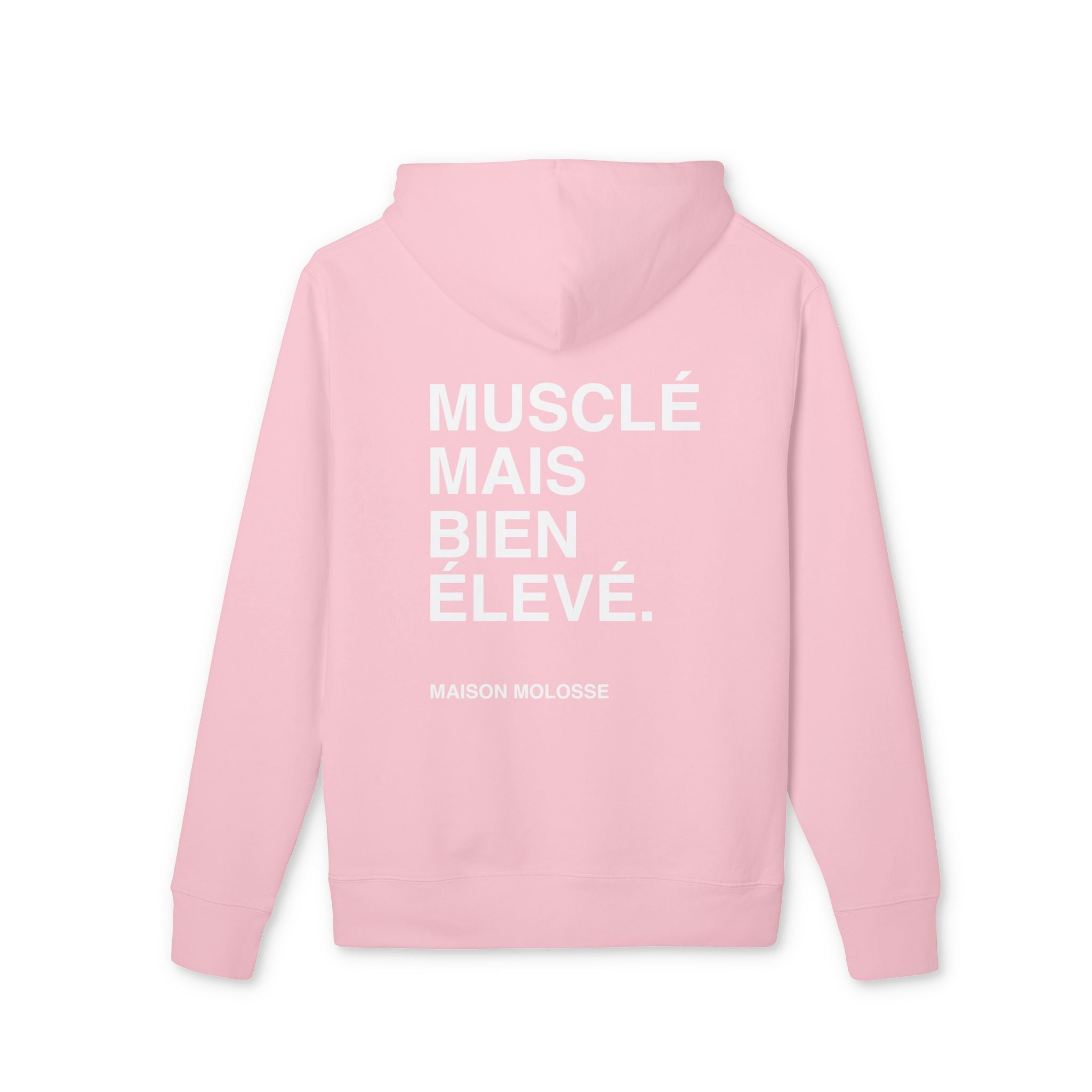Hoodie en Coton Épais Bio – Musclé mais bien élevé