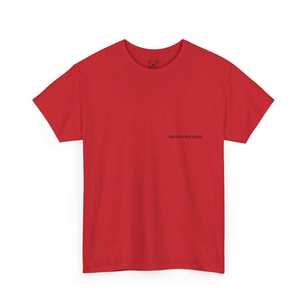 Musclé mais bien élevé - Heavy Cotton T-Shirt for Dog Owners