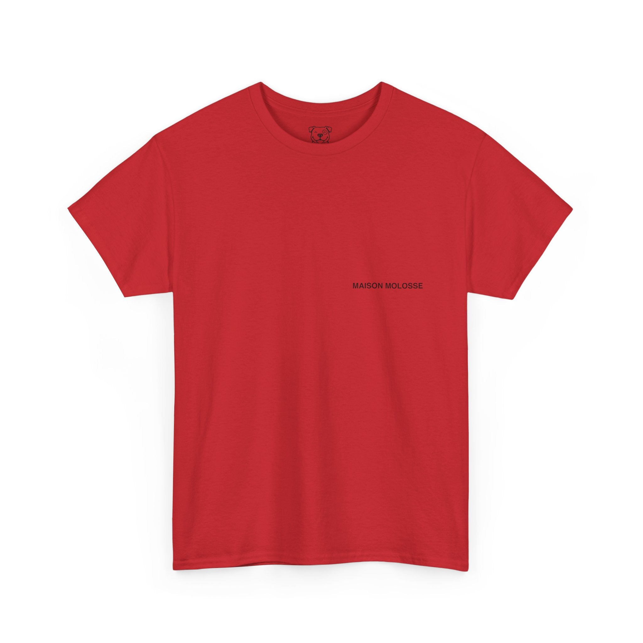 Musclé mais bien élevé - Heavy Cotton T-Shirt for Dog Owners