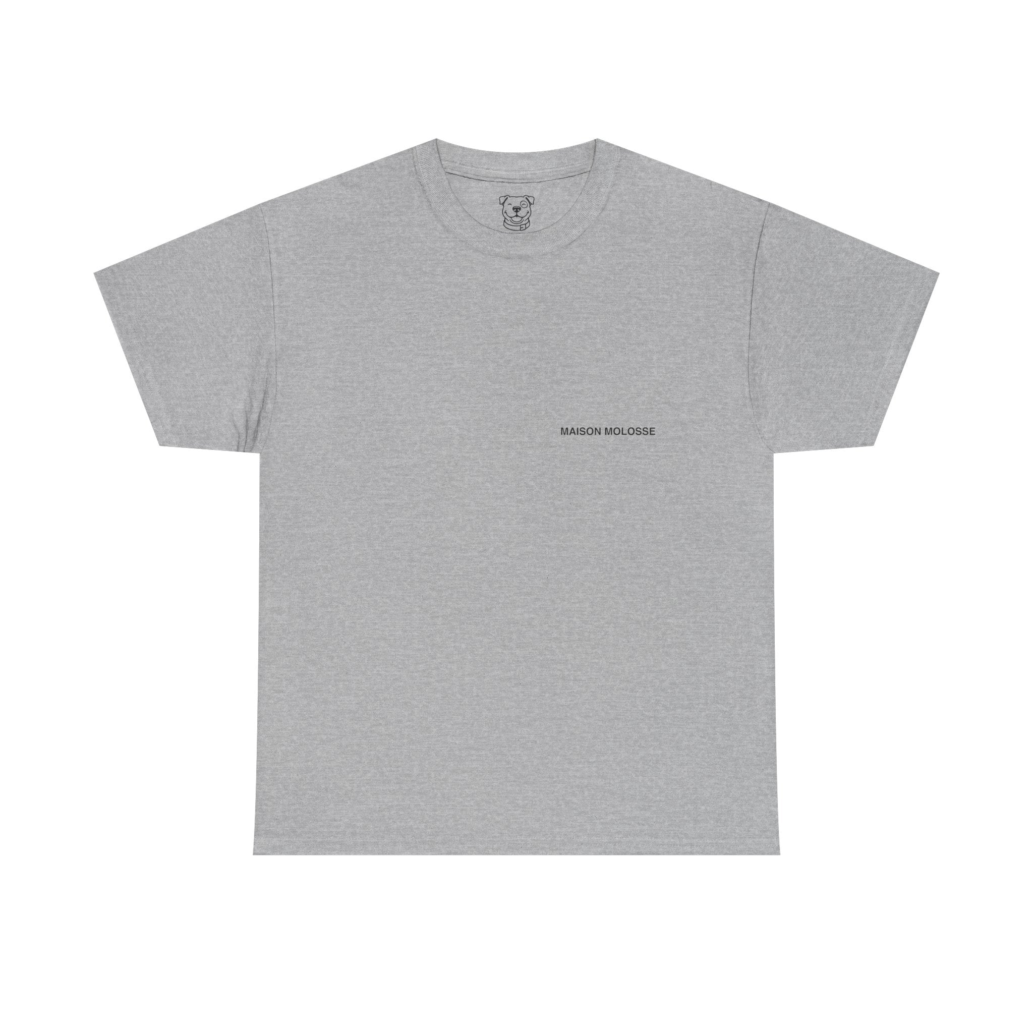Musclé mais bien élevé - Heavy Cotton T-Shirt for Dog Owners