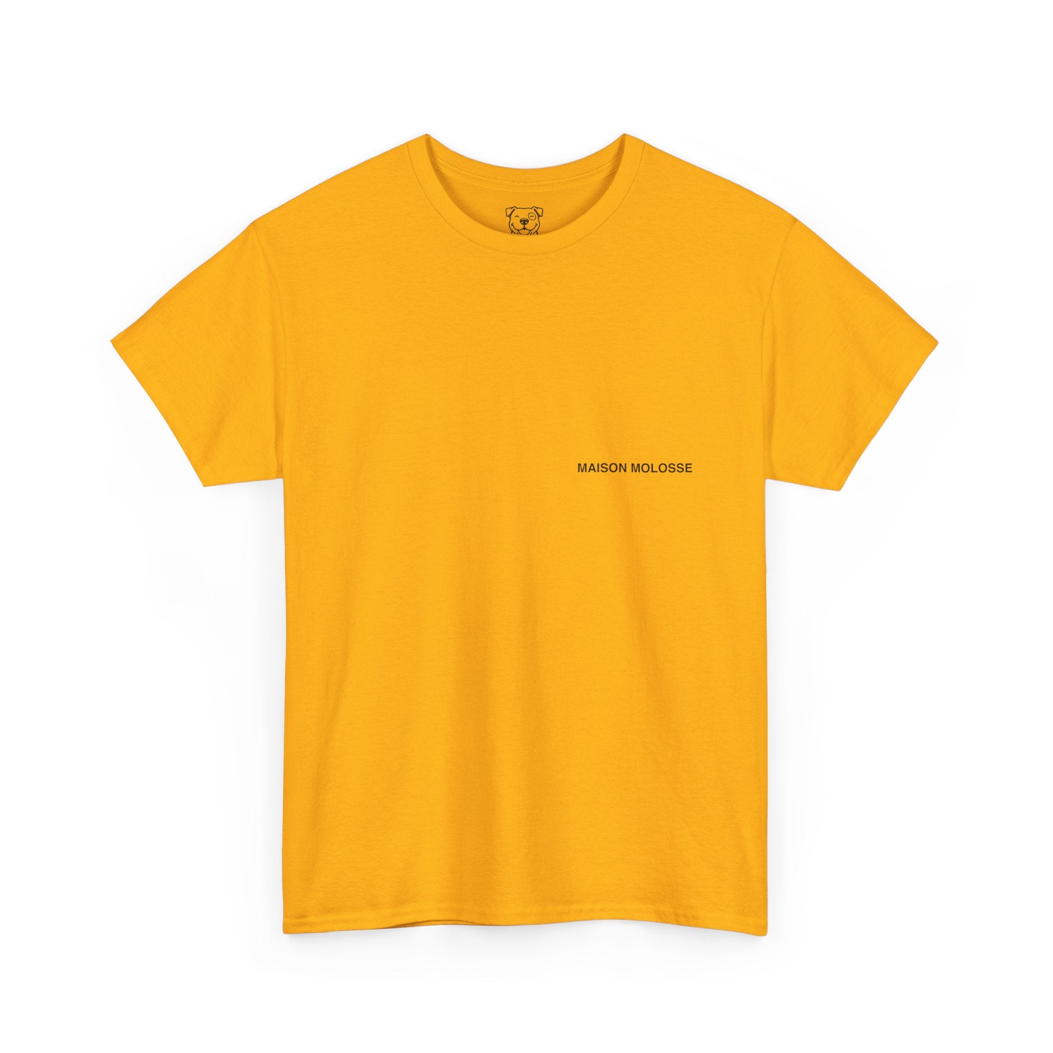 Musclé mais bien élevé - Heavy Cotton T-Shirt for Dog Owners