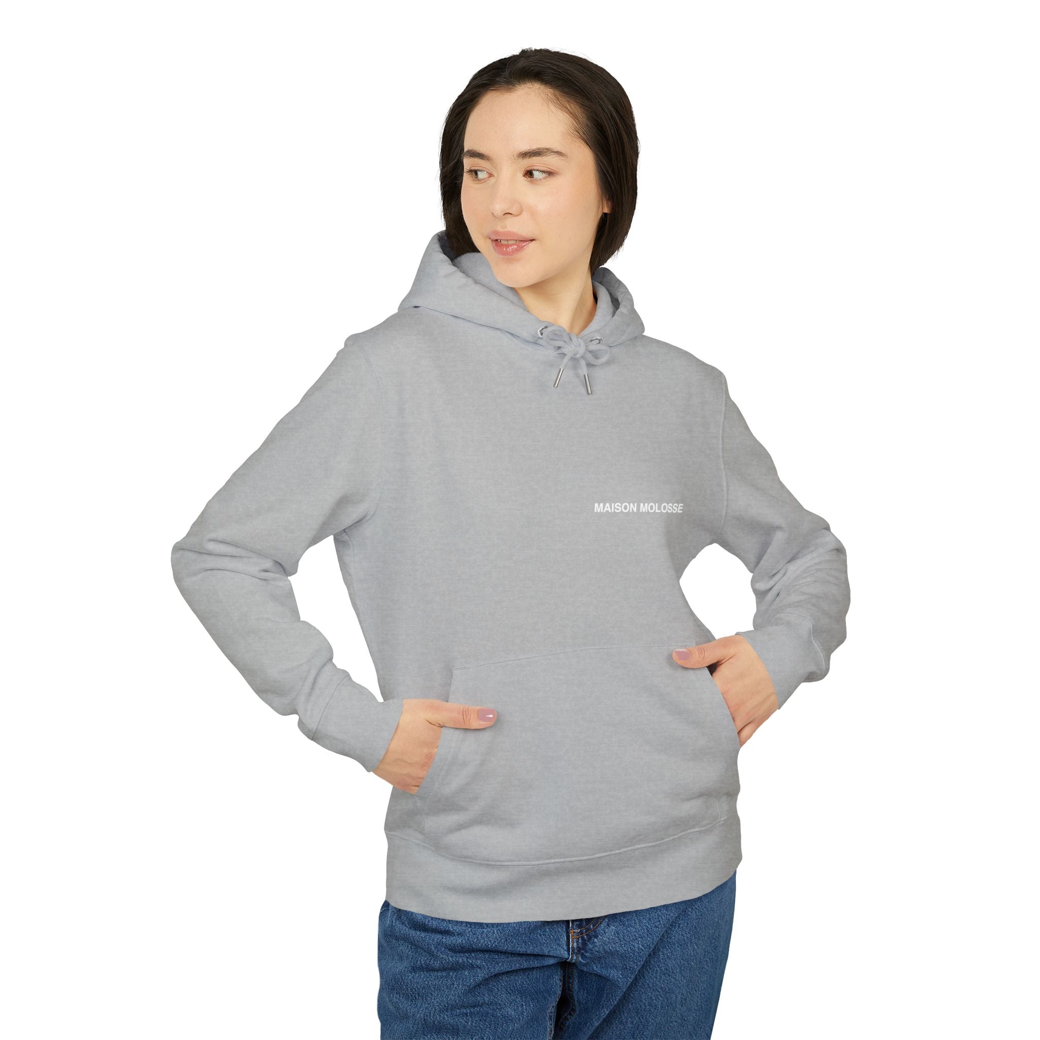 Hoodie en Coton Épais Bio – Musclé mais bien élevé