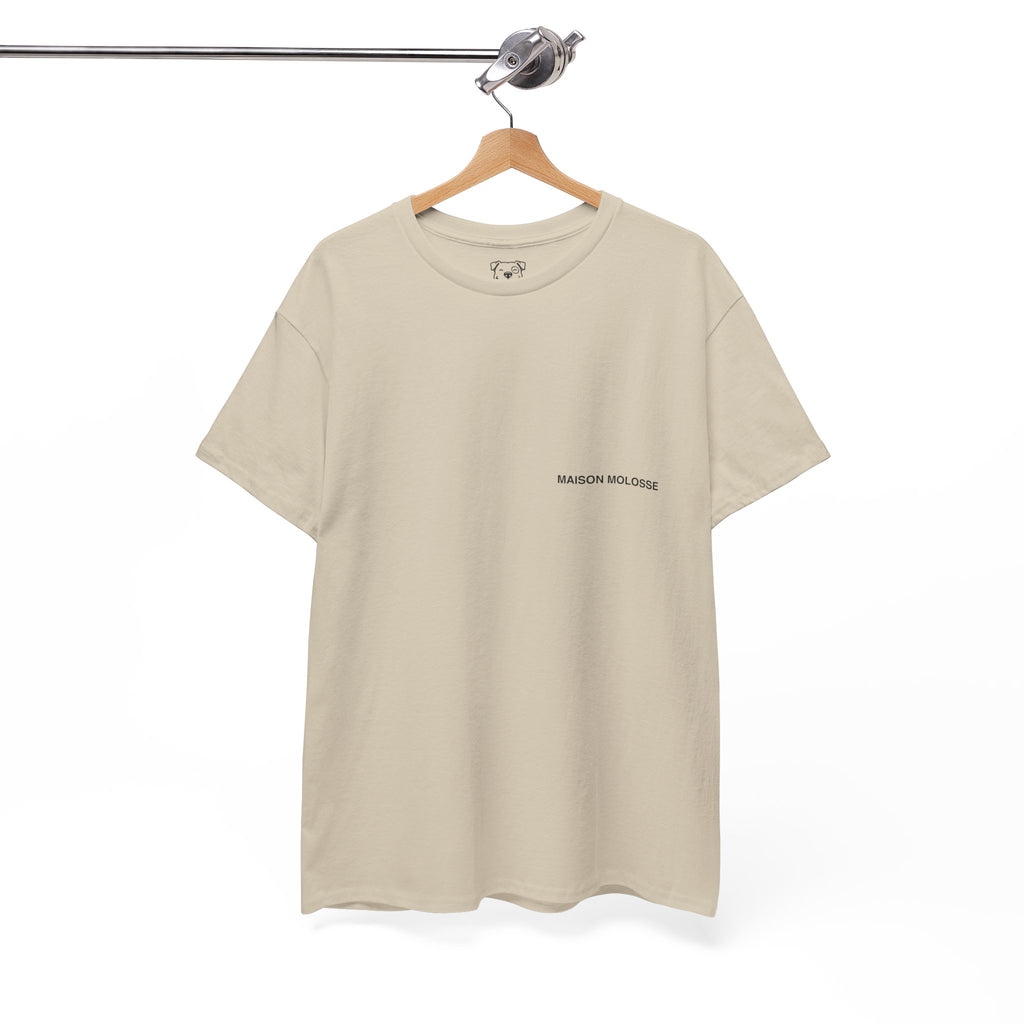 Musclé mais bien élevé - Heavy Cotton T-Shirt for Dog Owners