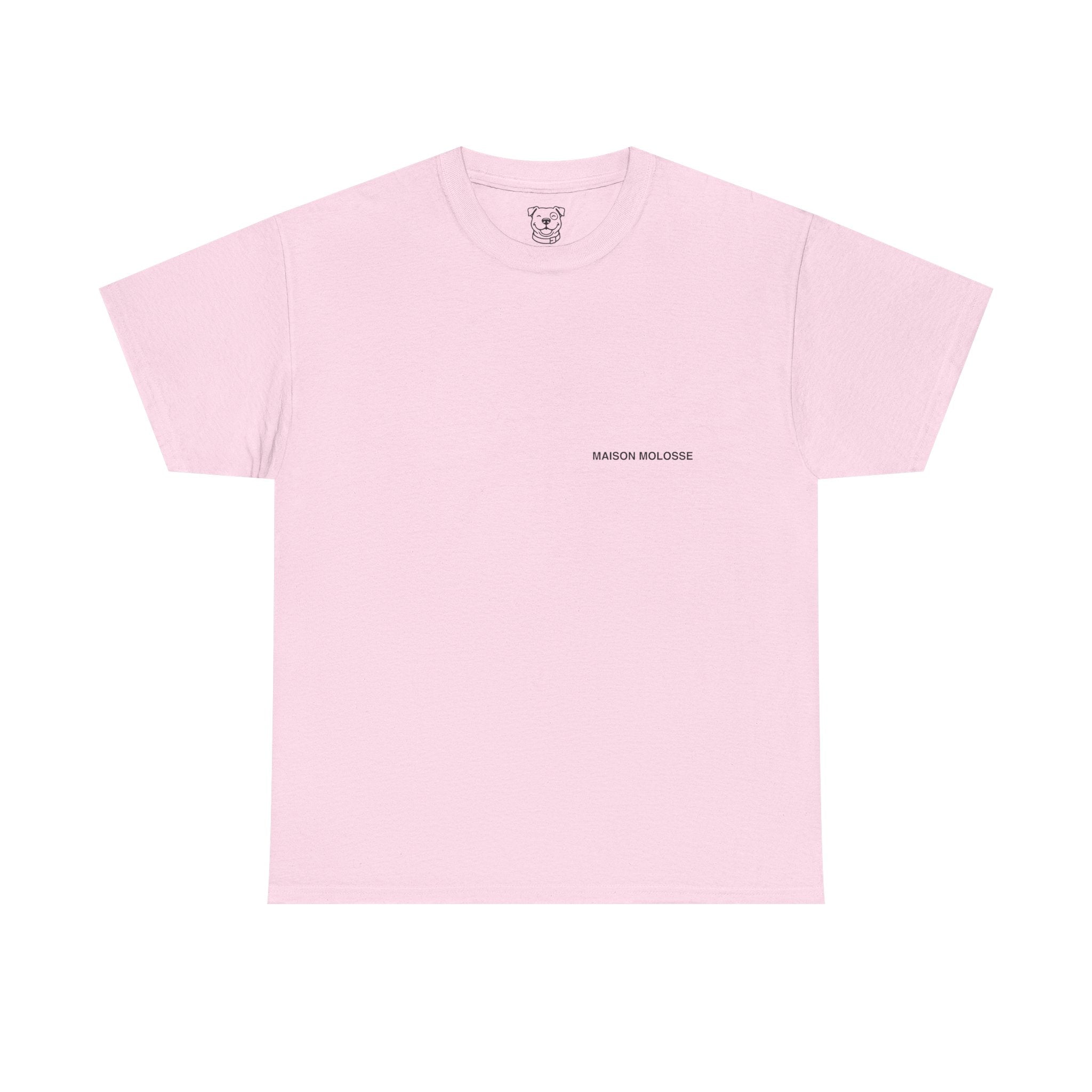 Musclé mais bien élevé - Heavy Cotton T-Shirt for Dog Owners
