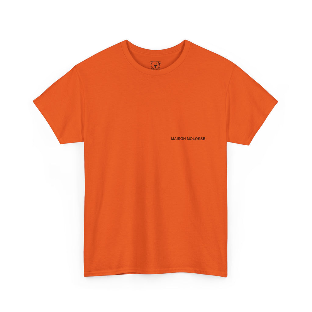 Musclé mais bien élevé - Heavy Cotton T-Shirt for Dog Owners