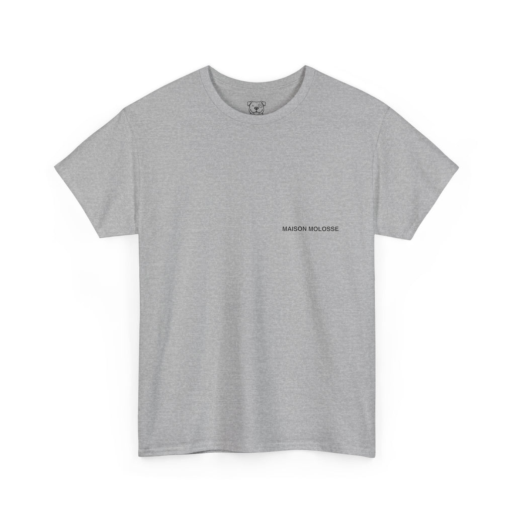 Musclé mais bien élevé - Heavy Cotton T-Shirt for Dog Owners