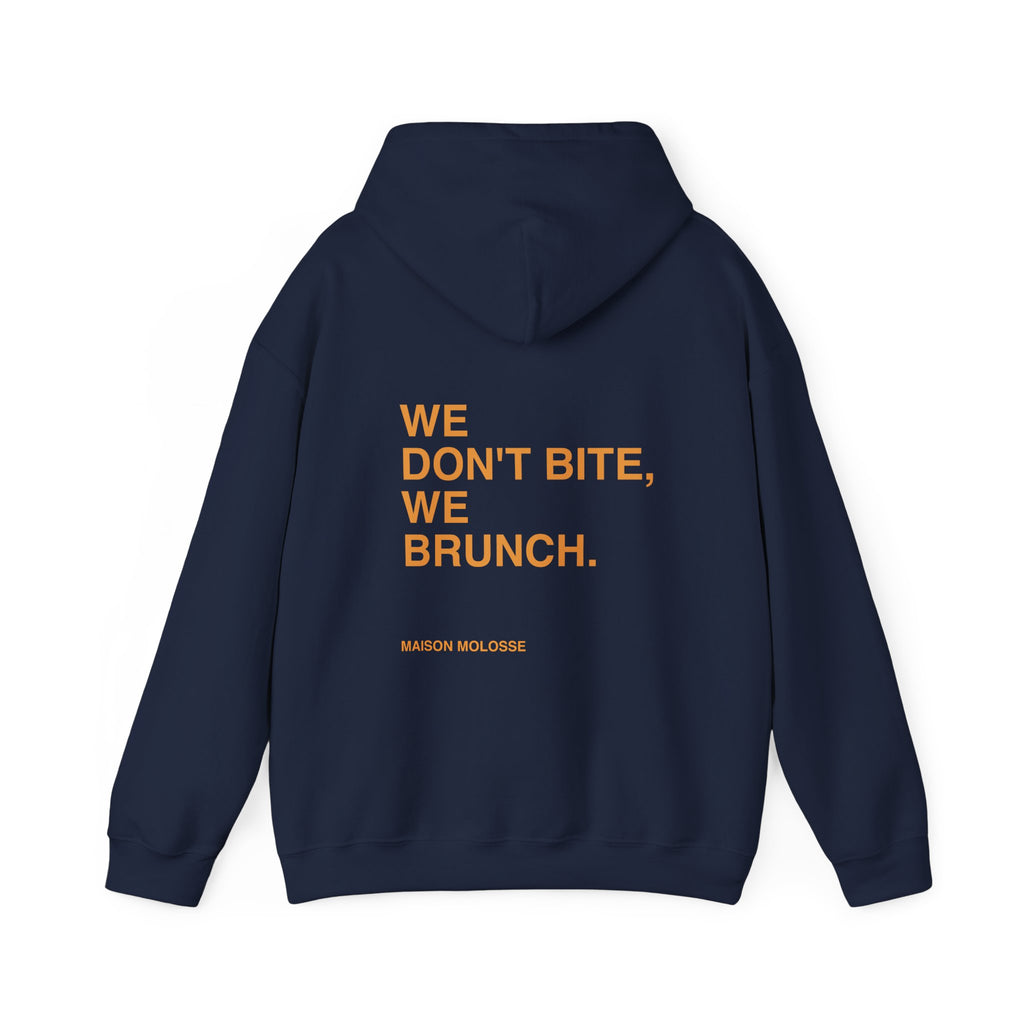 Stylish Hoodie for doglovers - we don't bite, we brunch