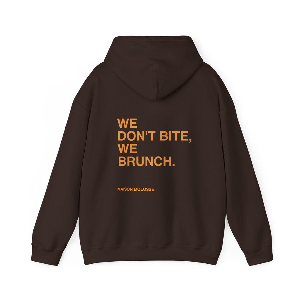 Stylish Hoodie for doglovers - we don't bite, we brunch