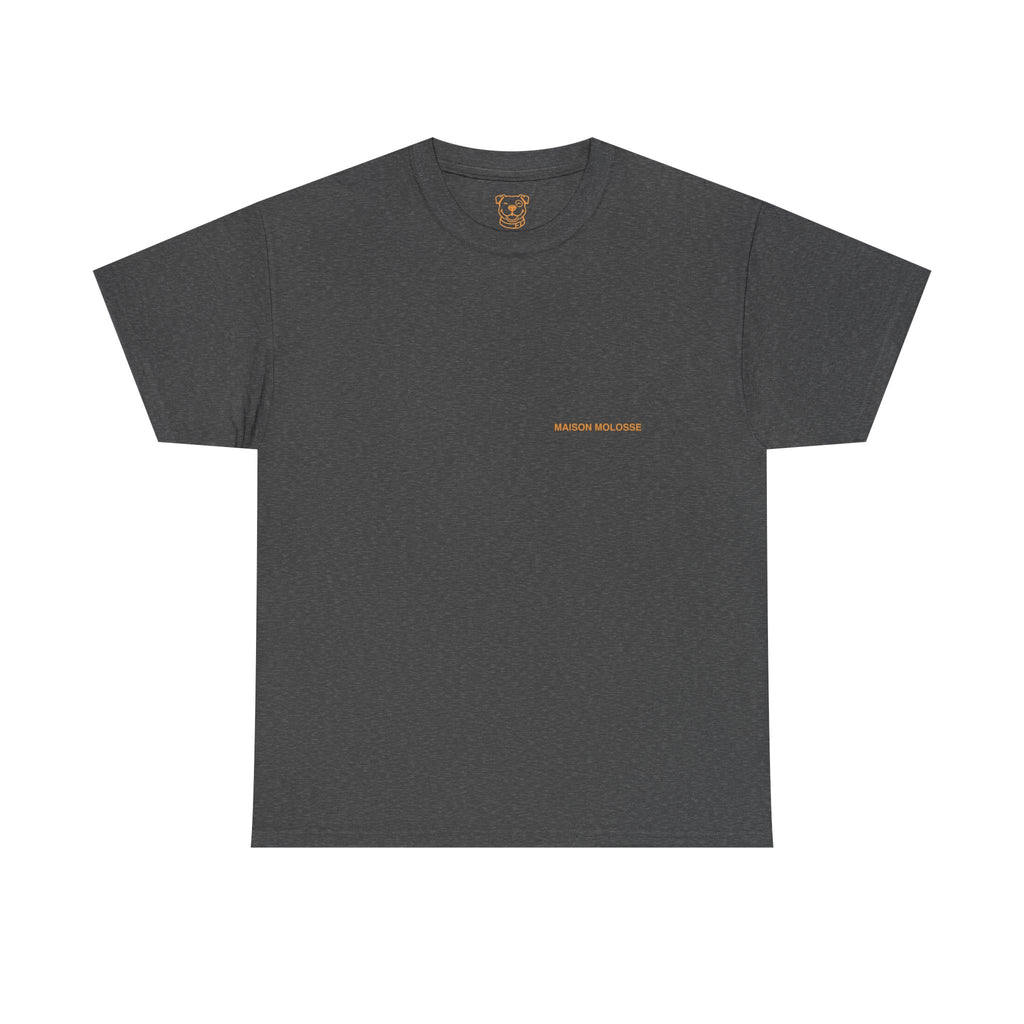 Molosse de salon, coeur de coton - Heavy Cotton T-Shirt for Dog Owners