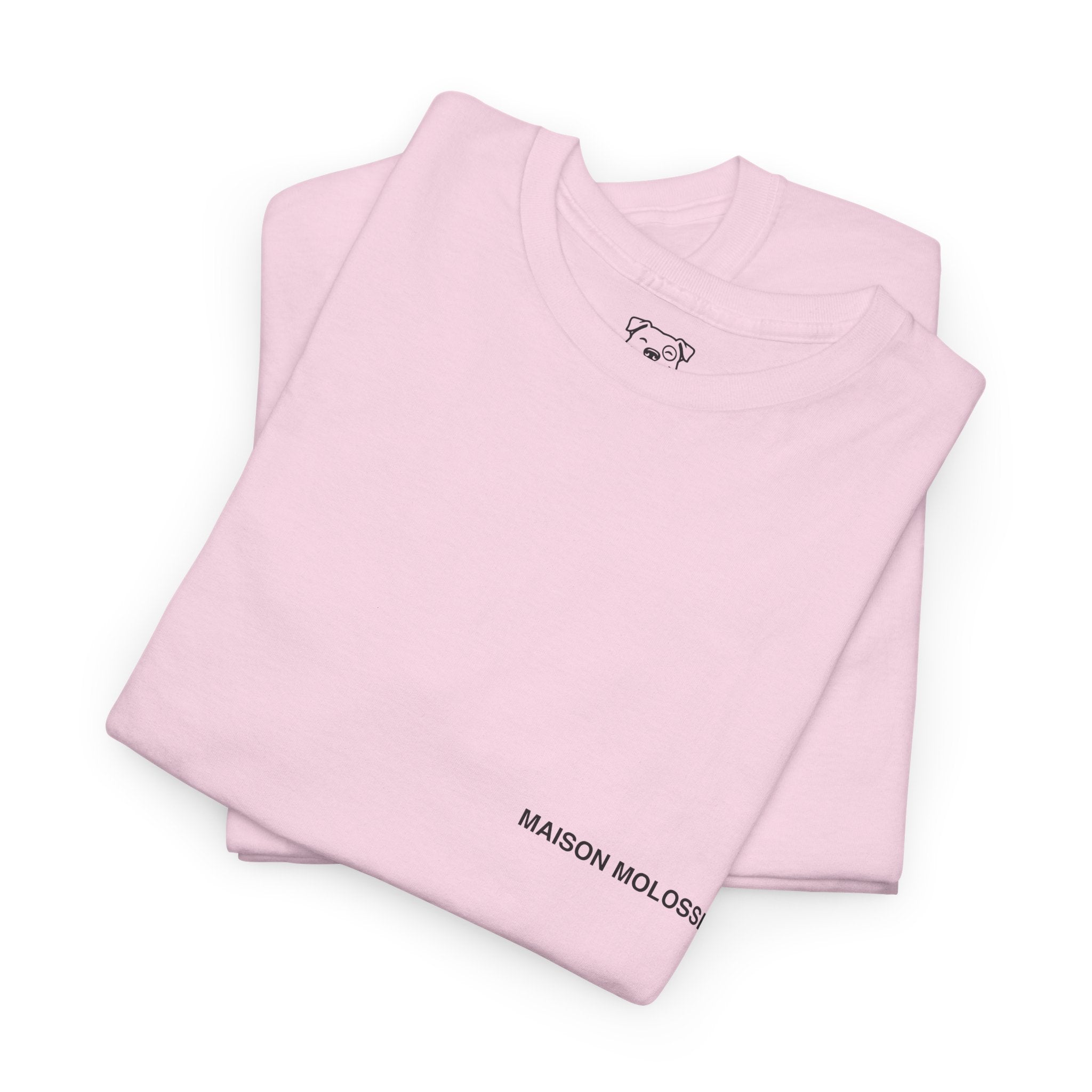 Musclé mais bien élevé - Heavy Cotton T-Shirt for Dog Owners