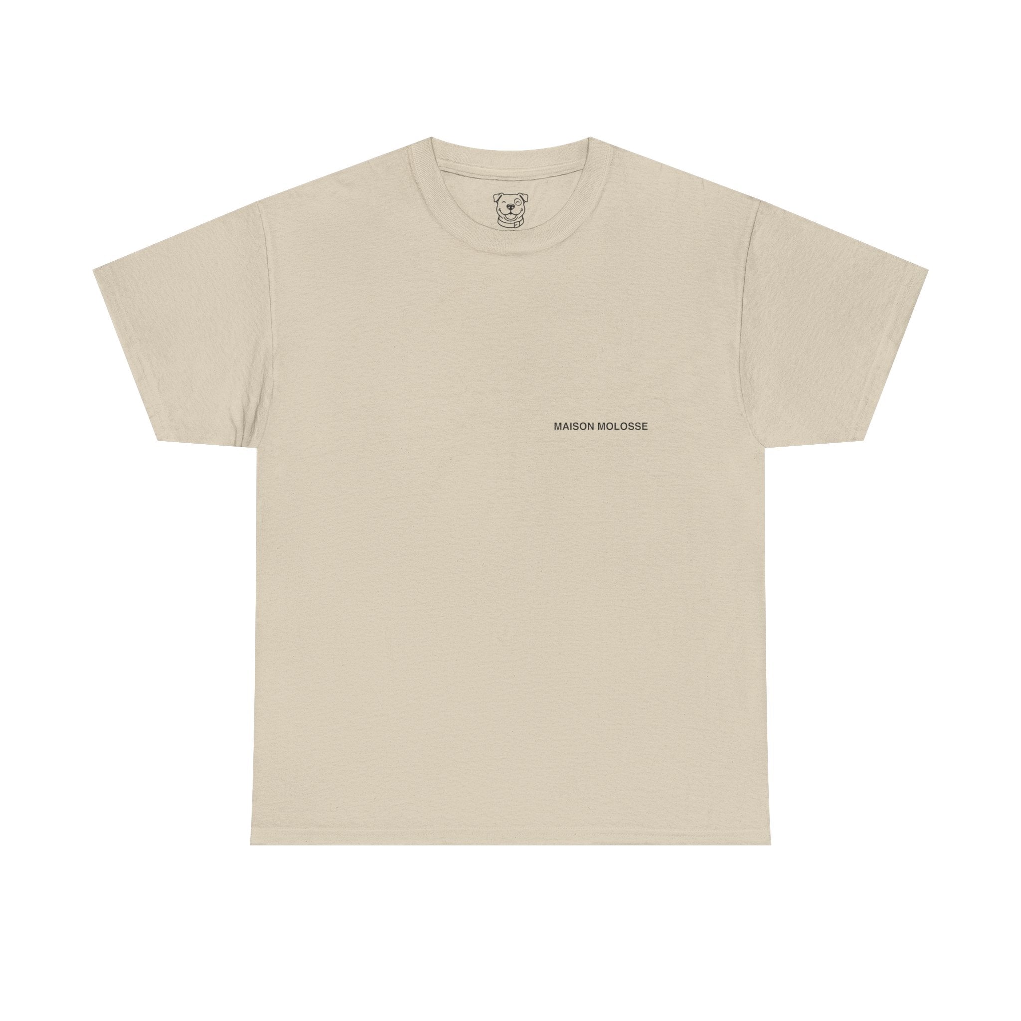 Musclé mais bien élevé - Heavy Cotton T-Shirt for Dog Owners
