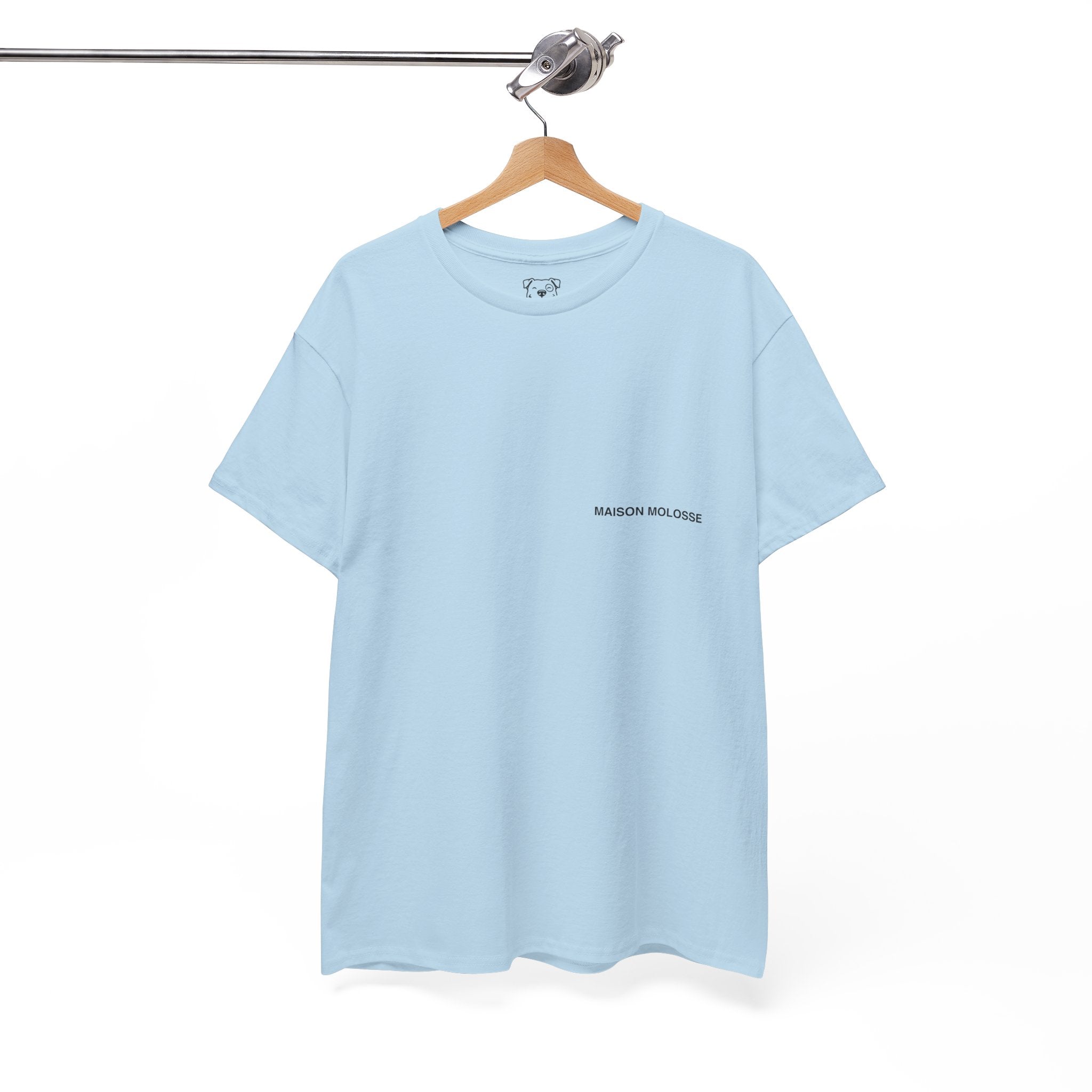 Musclé mais bien élevé - Heavy Cotton T-Shirt for Dog Owners
