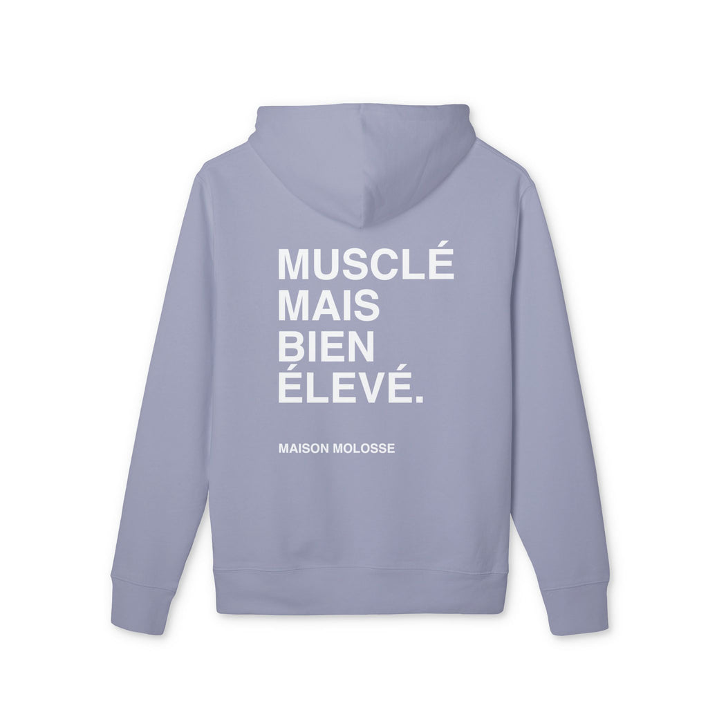 Hoodie en Coton Épais Bio – Musclé mais bien élevé