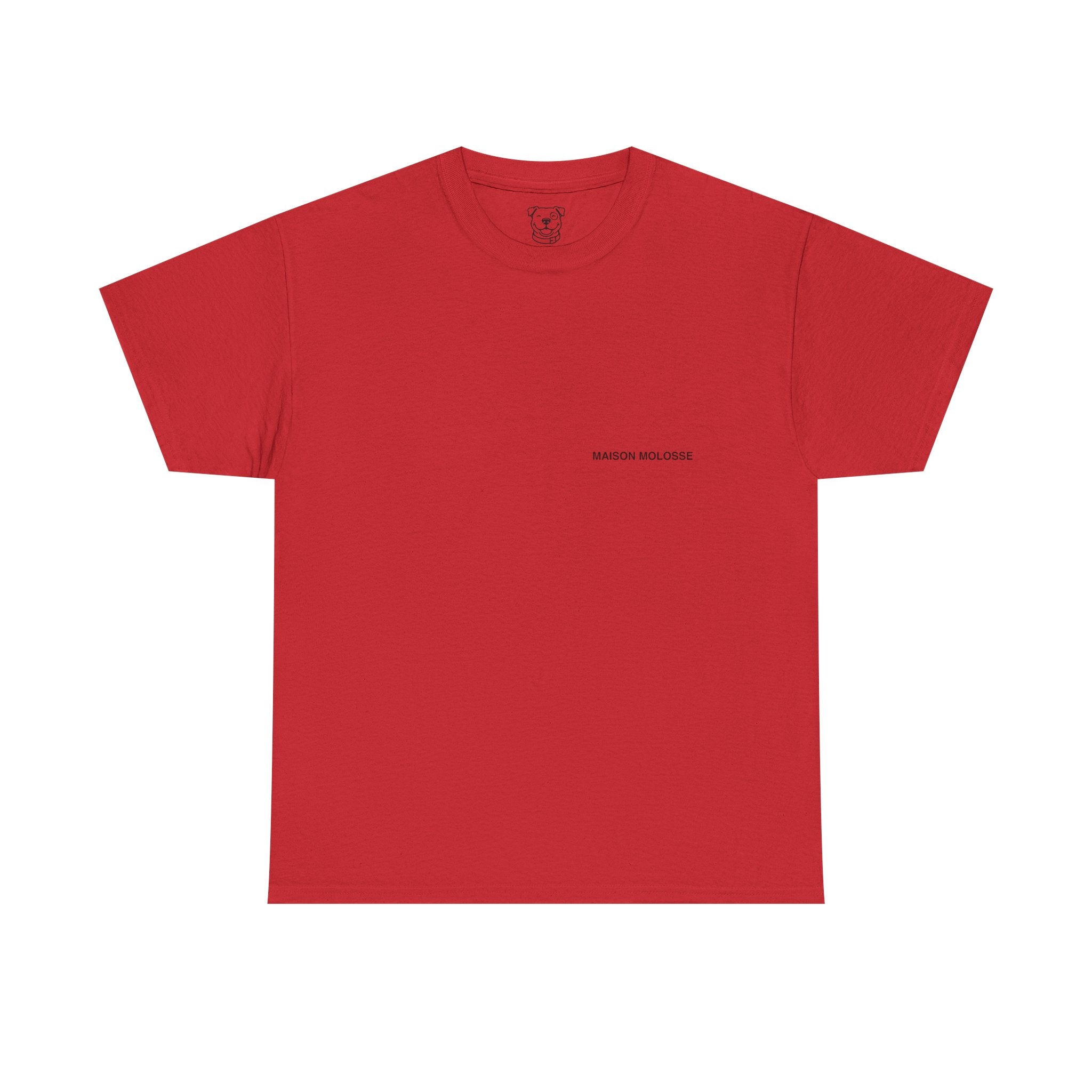 Musclé mais bien élevé - Heavy Cotton T-Shirt for Dog Owners