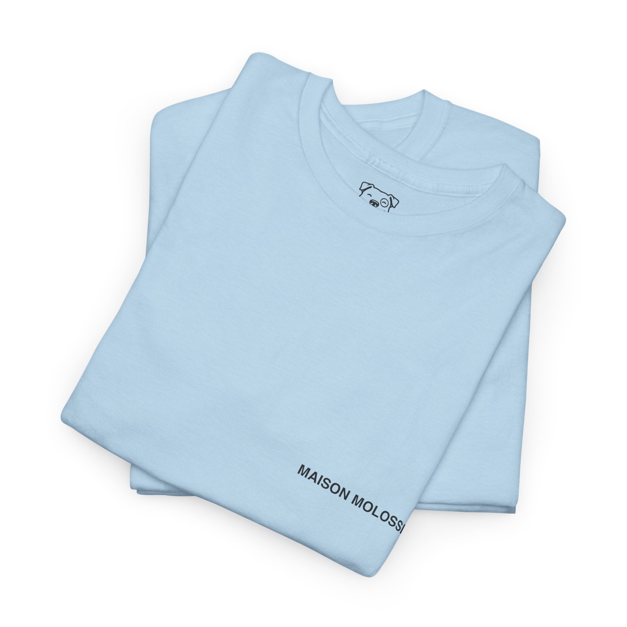 Musclé mais bien élevé - Heavy Cotton T-Shirt for Dog Owners