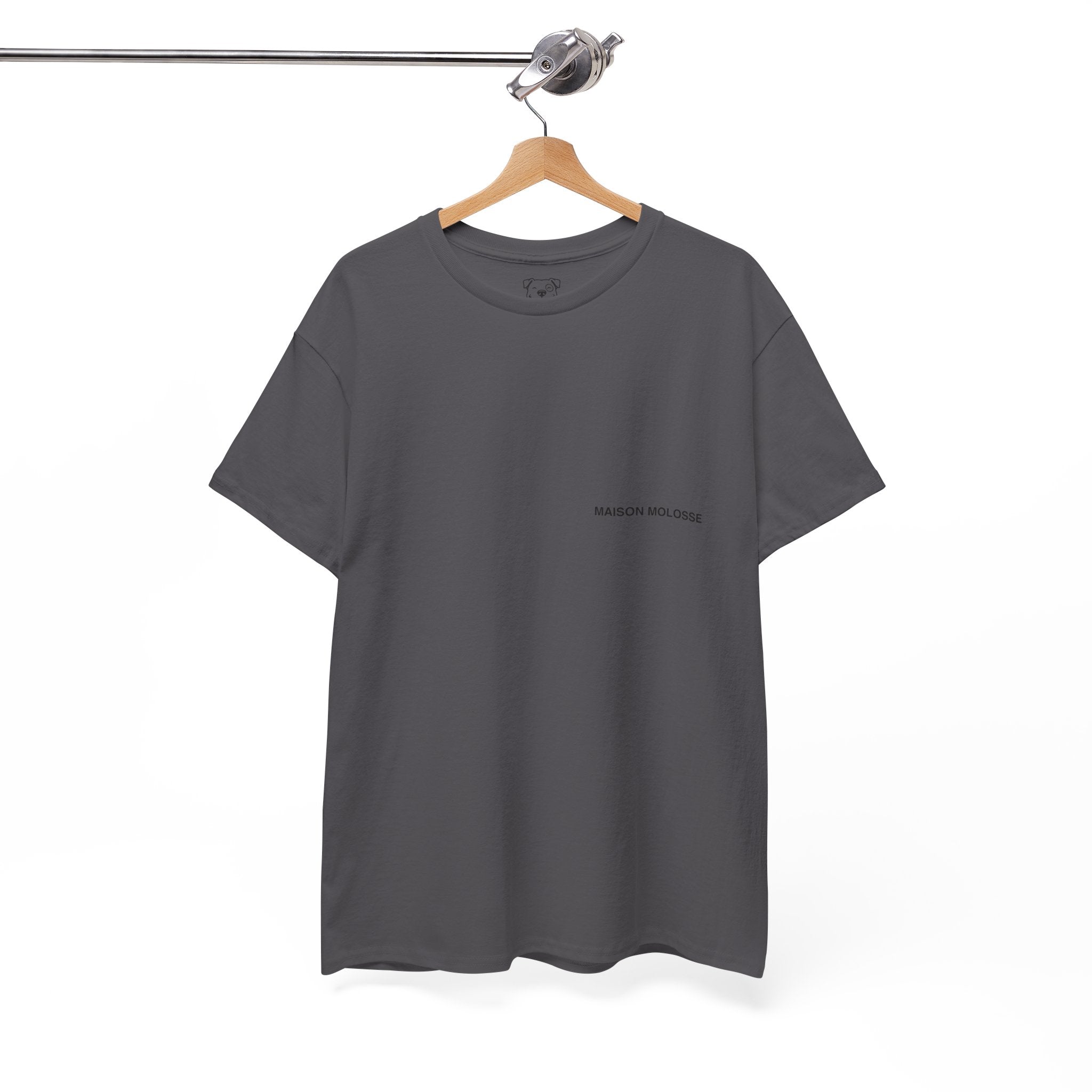 Musclé mais bien élevé - Heavy Cotton T-Shirt for Dog Owners