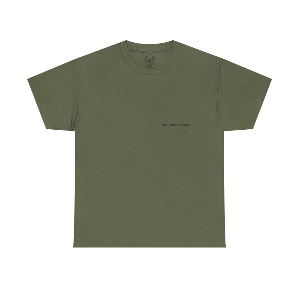 Musclé mais bien élevé - Heavy Cotton T-Shirt for Dog Owners
