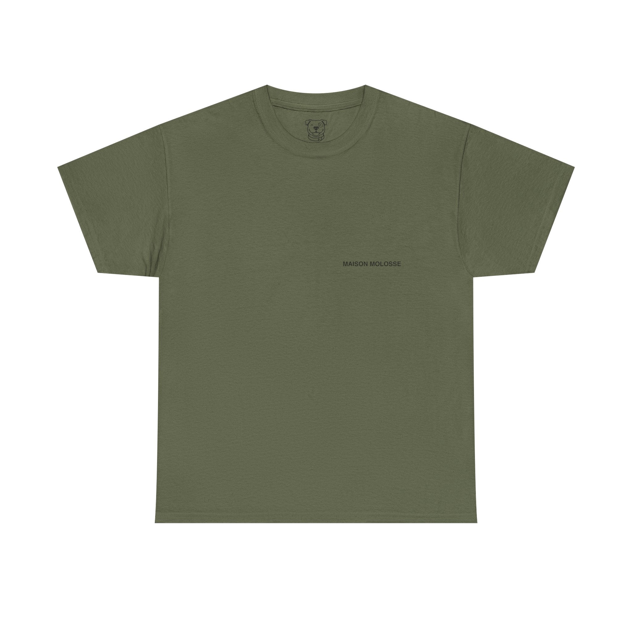 Musclé mais bien élevé - Heavy Cotton T-Shirt for Dog Owners