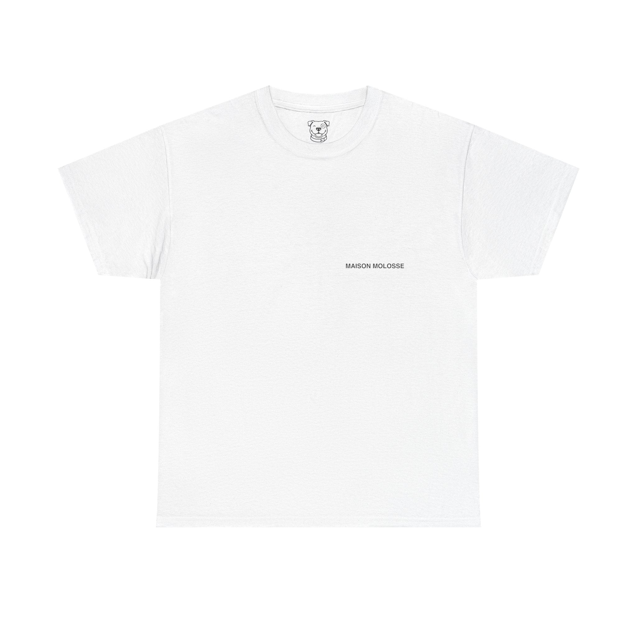 Musclé mais bien élevé - Heavy Cotton T-Shirt for Dog Owners