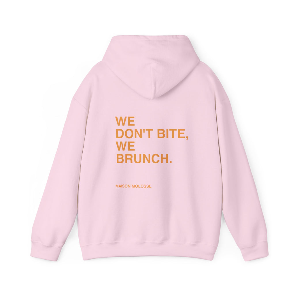 Stylish Hoodie for doglovers - we don't bite, we brunch