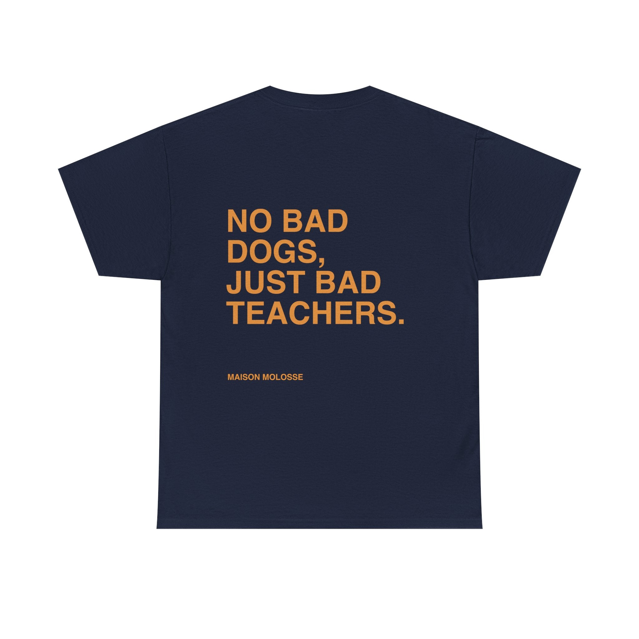 No bad dogs, just bad teachers - Heavy Cotton T-Shirt for Dog Owners